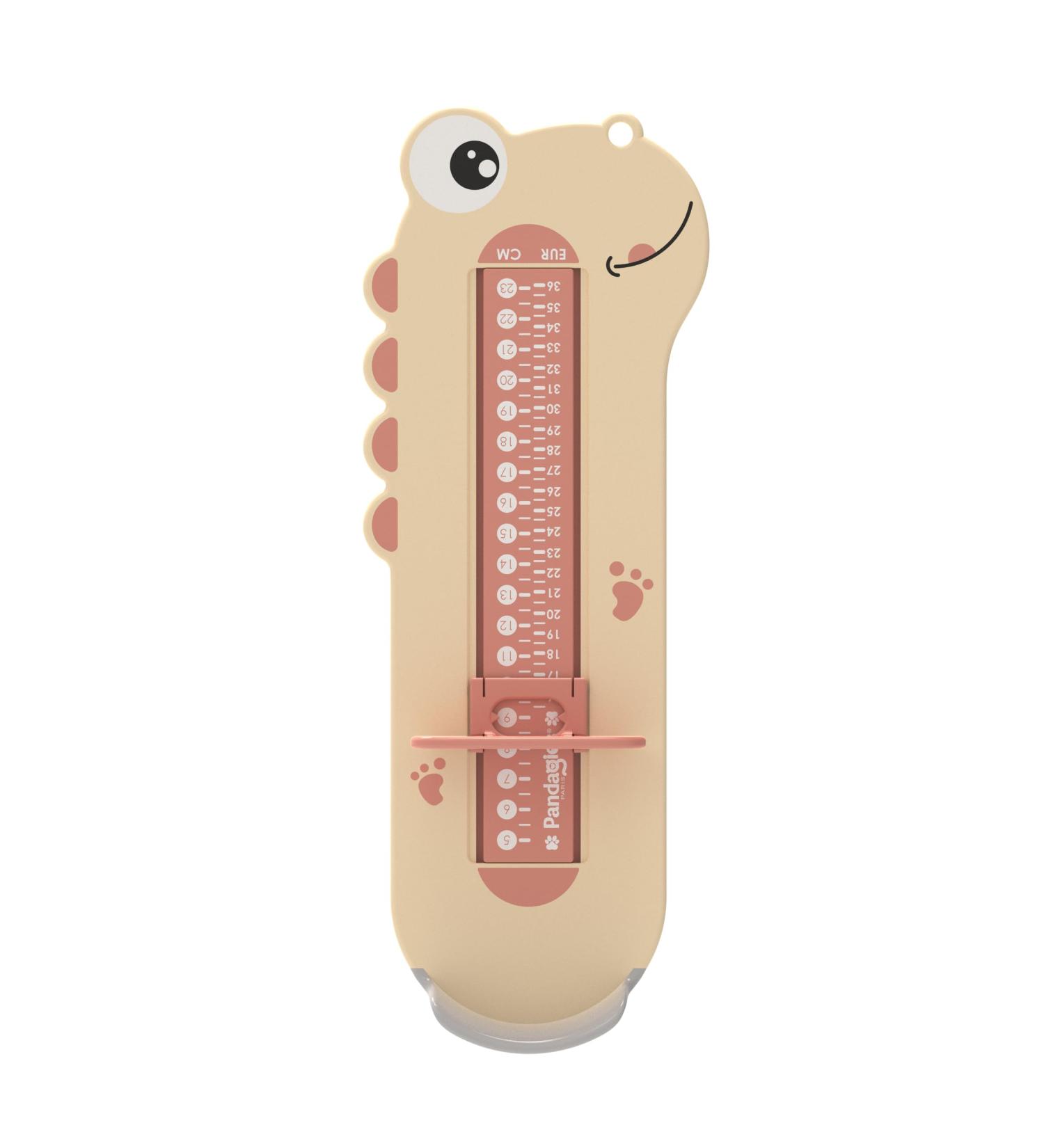 Pedimetrie Baby & Child Foot Measuring Device (Size 0-35) - Accurate Toddler Shoe Sizing Tool in Pink - Buy Online on GoSupps.com