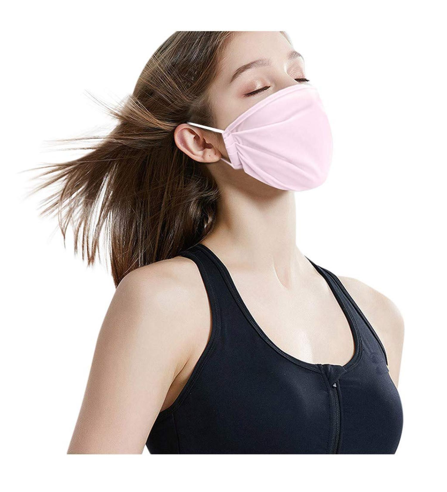 2 Pack Unisex Facial Care Accessory Fashion Breathable Reusable Cotton Washable Outdoor Unisex Care Tool Multifunctional Headwear Fashion Bandana