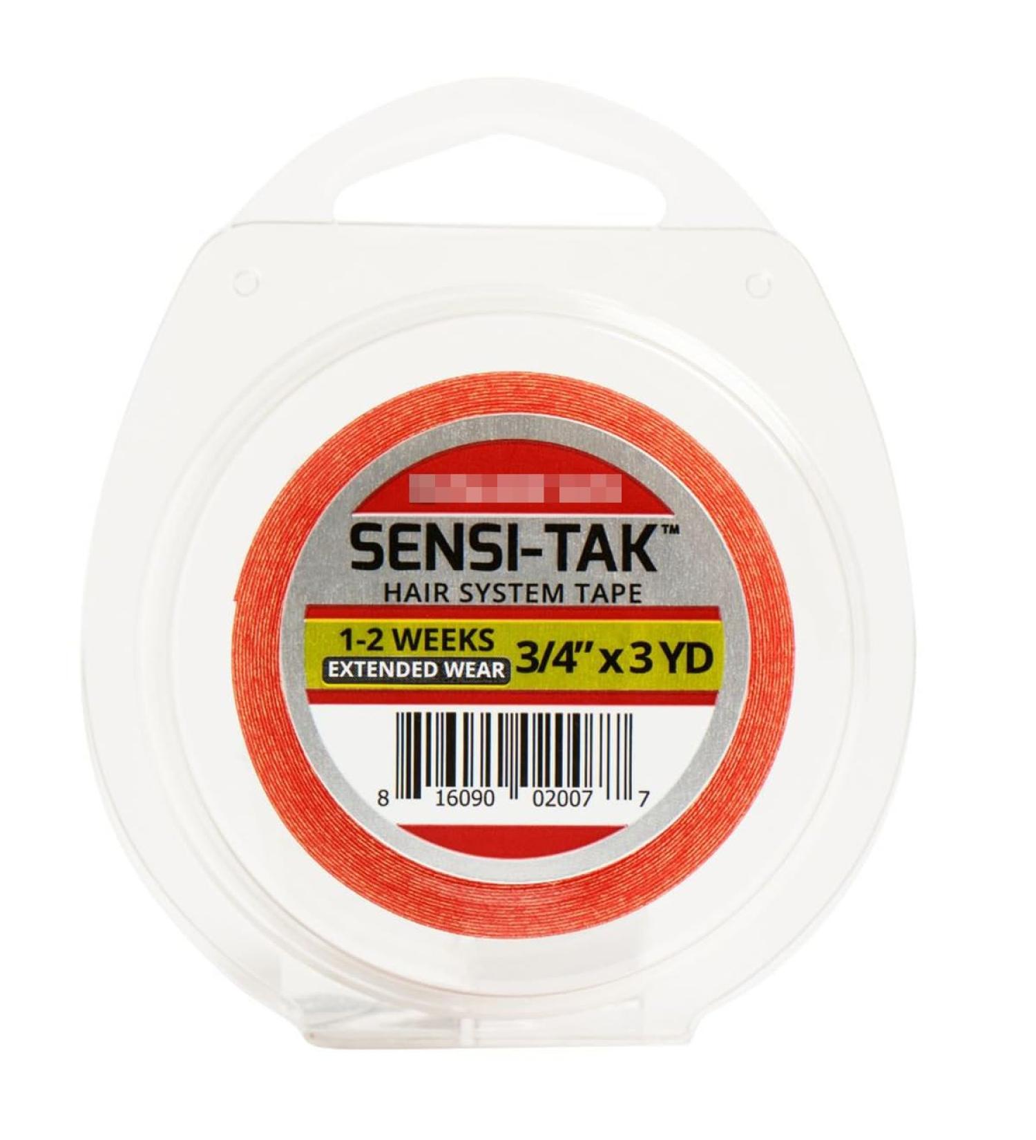 EXOTIC MYTH 3yards Sensi-Tak Adhesive Double Side for Wigs Toupees hair tape (3/4INCHX3YARDS) - Buy Online on GoSupps.com