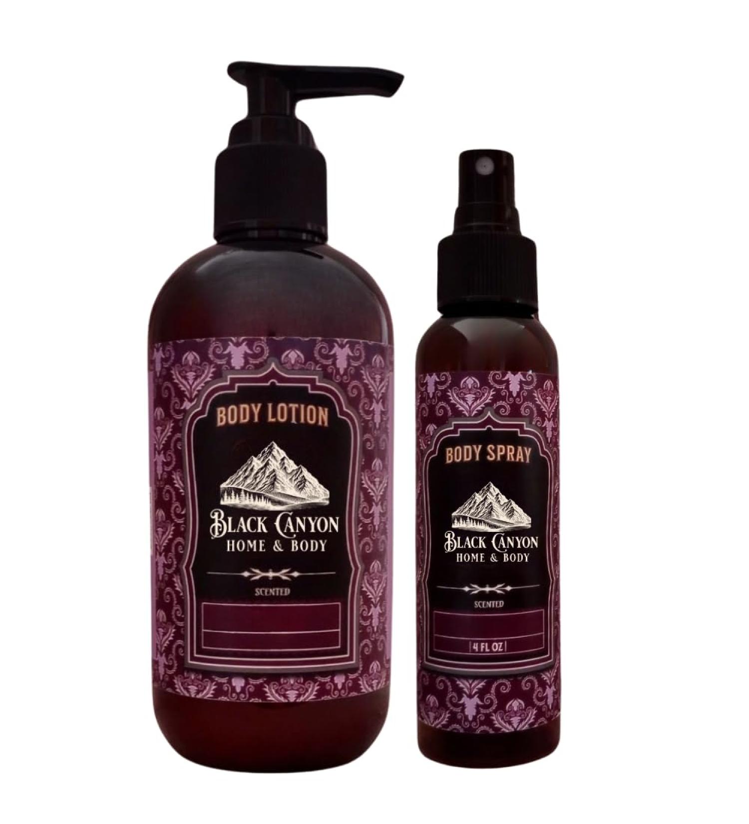 Black Canyon Lily of the Valley Scented Body Lotion and Body Spray Set - Buy Online on GoSupps.com
