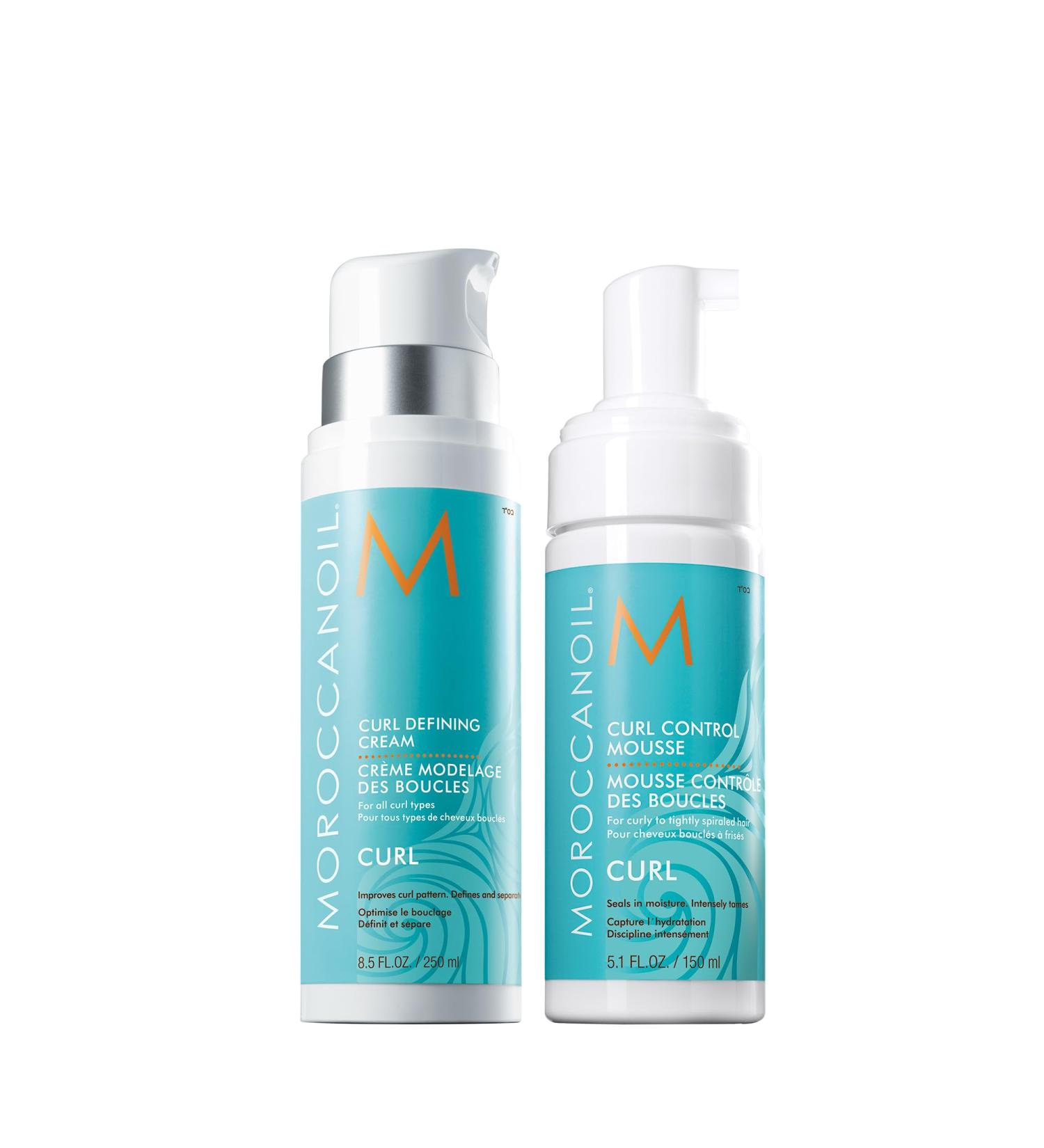 Moroccanoil Curl Defining Cream 250ml - Curl Care Foam Bundle for Perfect Curls | International Shipping Available - Buy Online on GoSupps.com