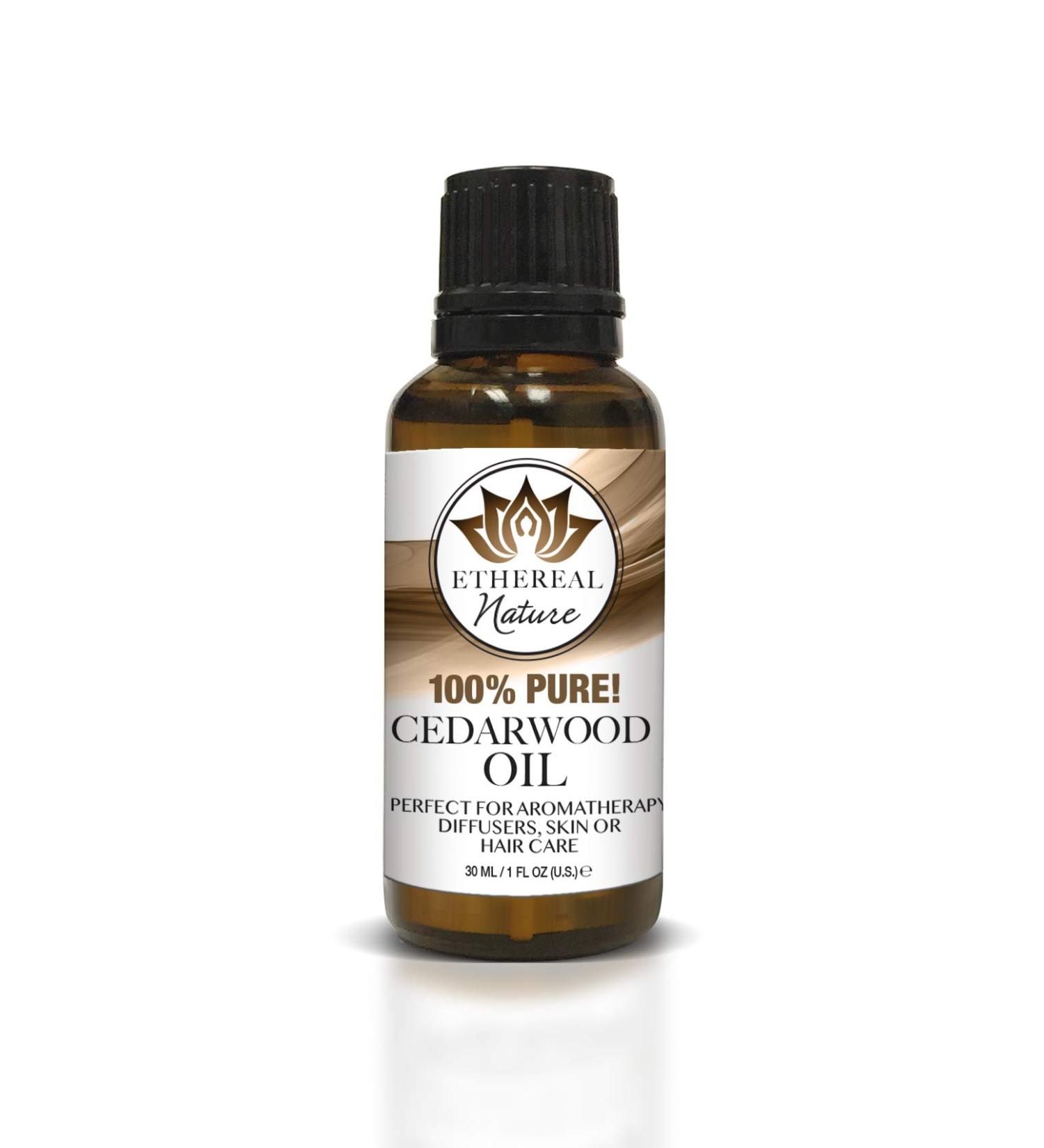 Ethereal Nature Cedar Oil - 100% Pure, 1.01 fl oz - Buy Online on GoSupps.com
