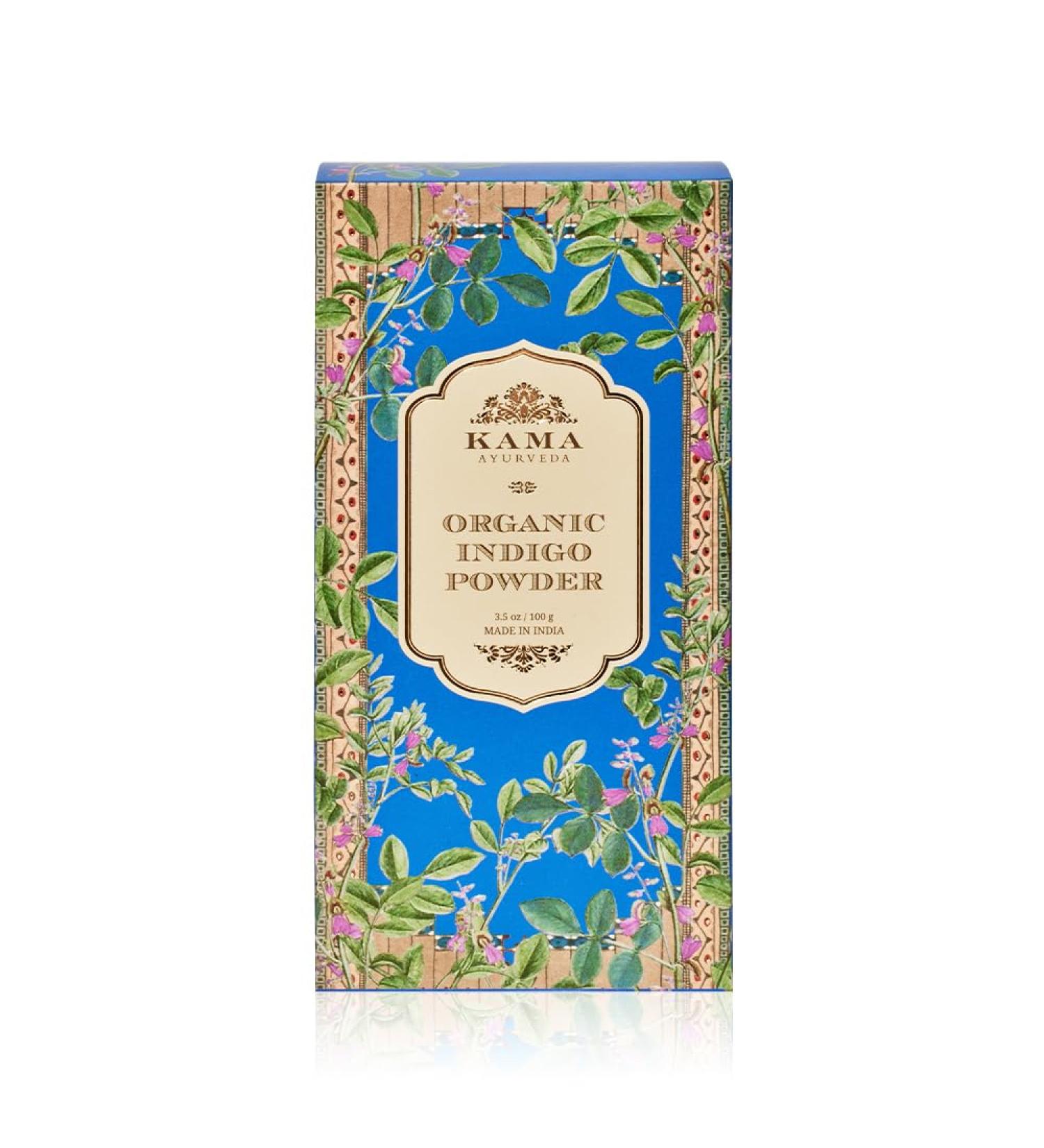 Kama Ayurveda Organic Indigo Powder 100g - Buy Online on GoSupps.com