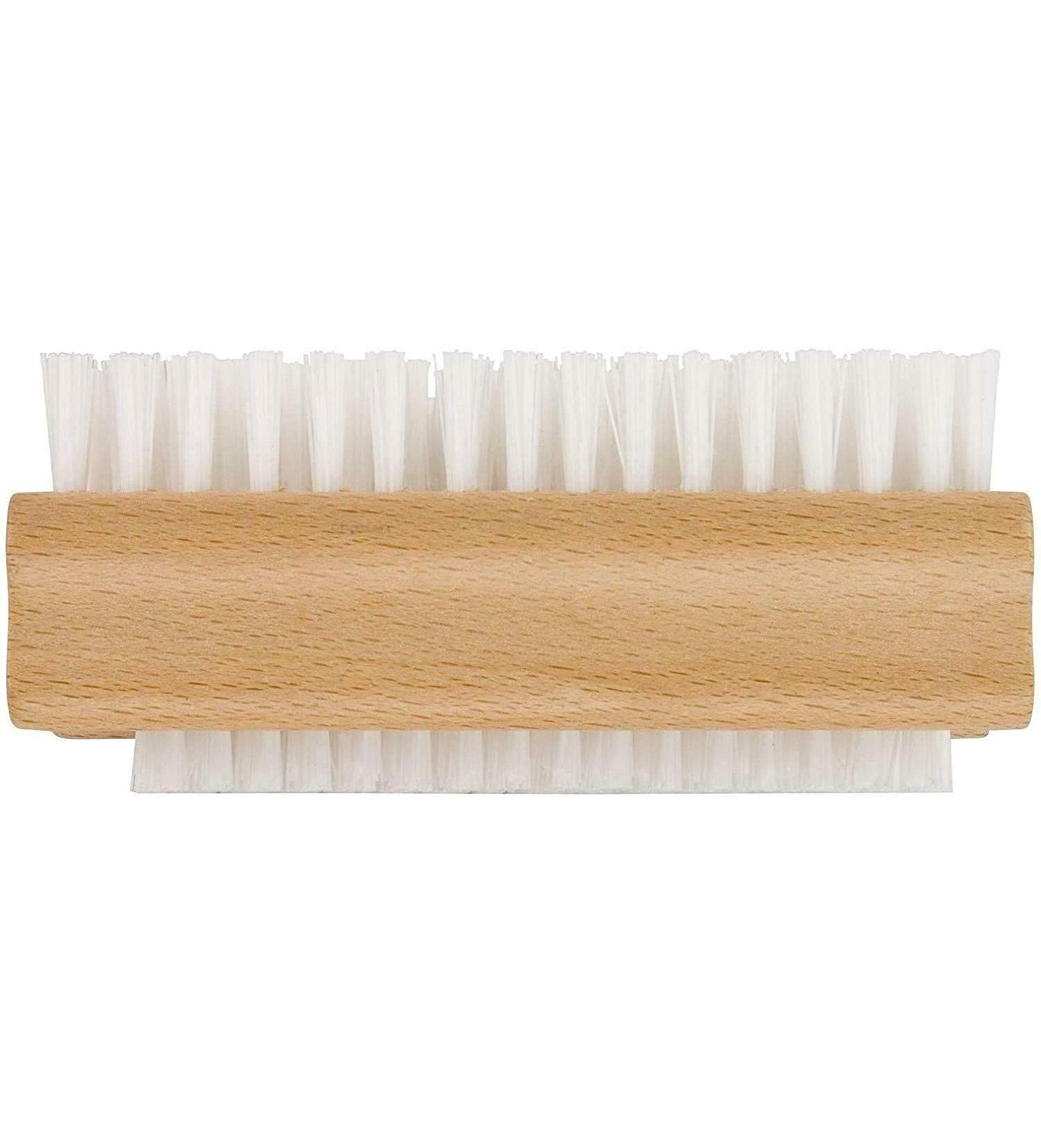 Elliott Double Sided Wooden Nail Brush for Hand and Nail Cleaning - Ideal for Manicure and Pedicure - Buy Online on GoSupps.com