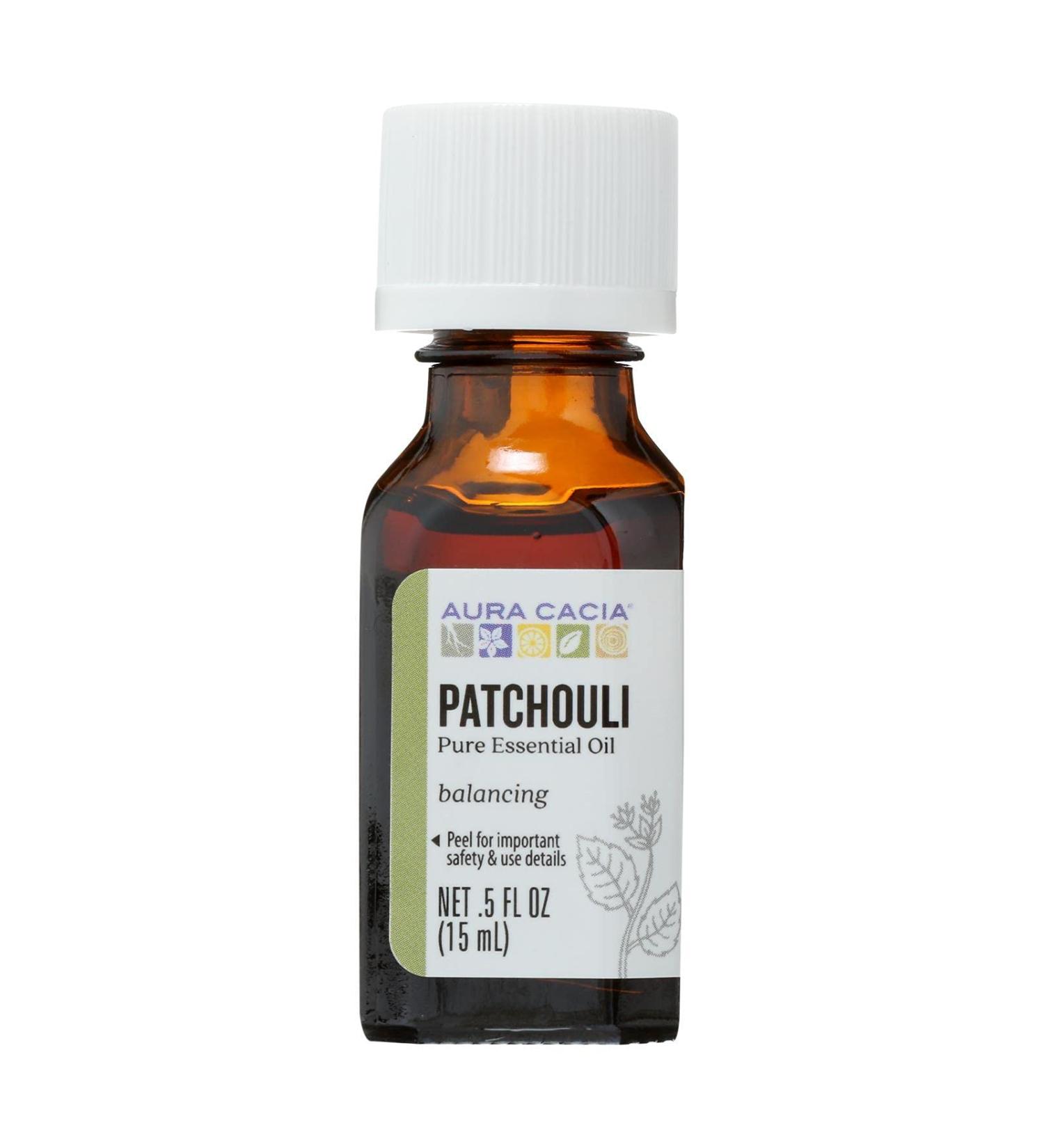 Aura Cacia Pure Essential Oil Patchouli .5 fl oz (15 ml)