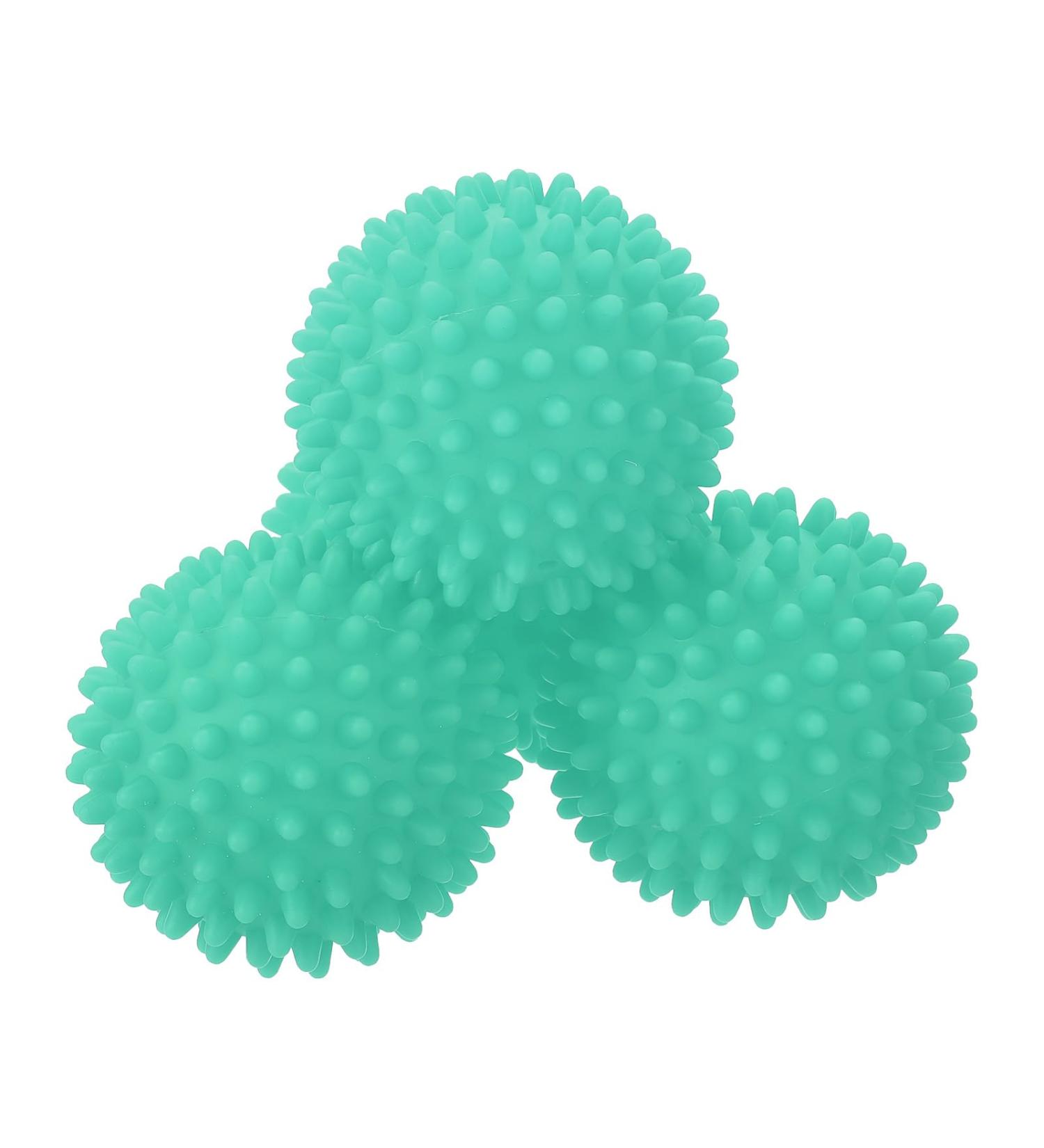 Buy uxcell Reusable Laundry Dryer Balls - 4pcs Vinyl Drying Balls for Wrinkles Static Reduction & Energy Savings - Blue-Green - Buy Online on GoSupps.com