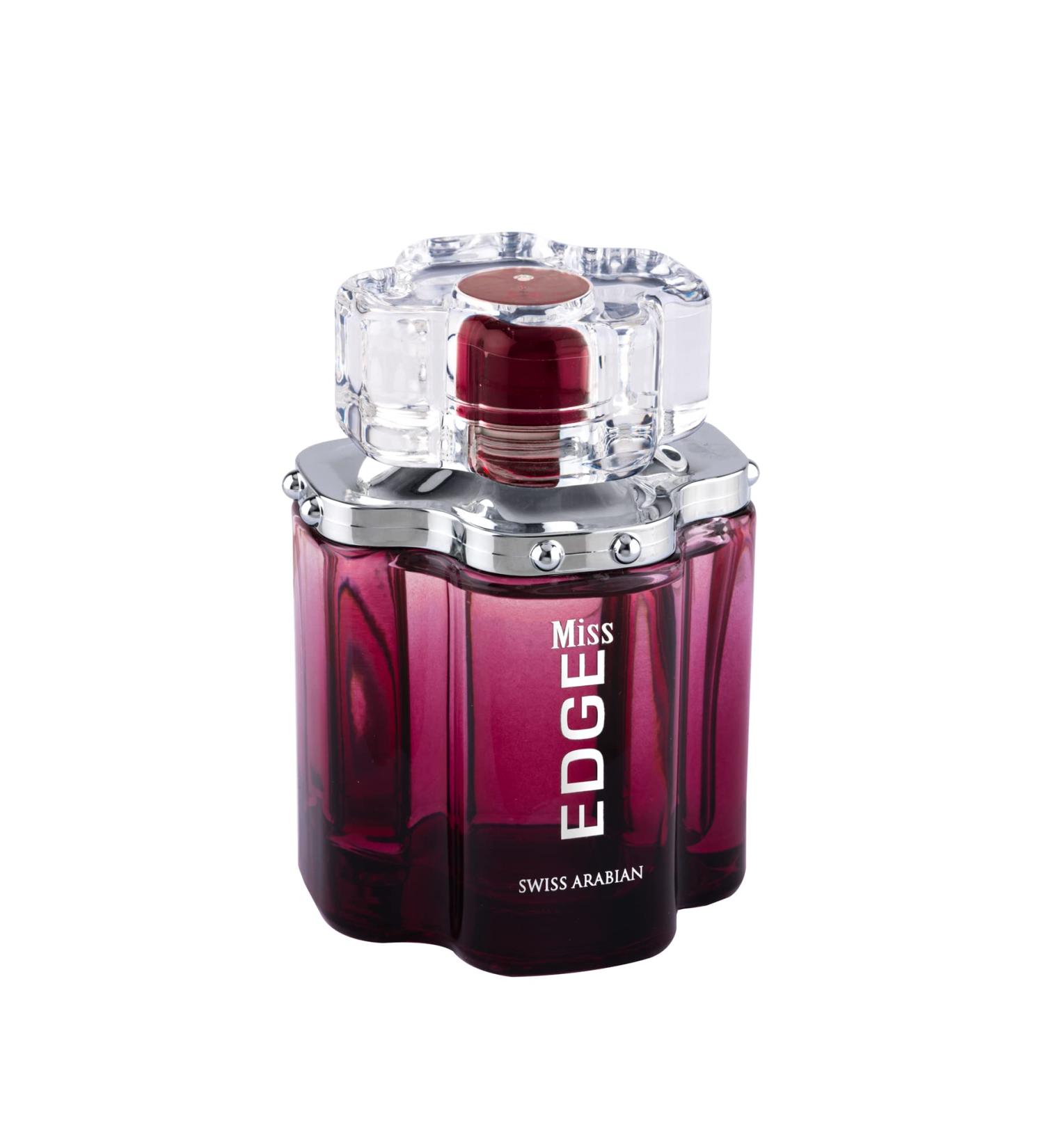 Swiss Arabian Miss EDGE - Luxury Products From Dubai - Long Lasting Addictive Personal EDP Spray Fragrance - Seductive Signature Aroma - 3.4 Oz - Buy Online on GoSupps.com