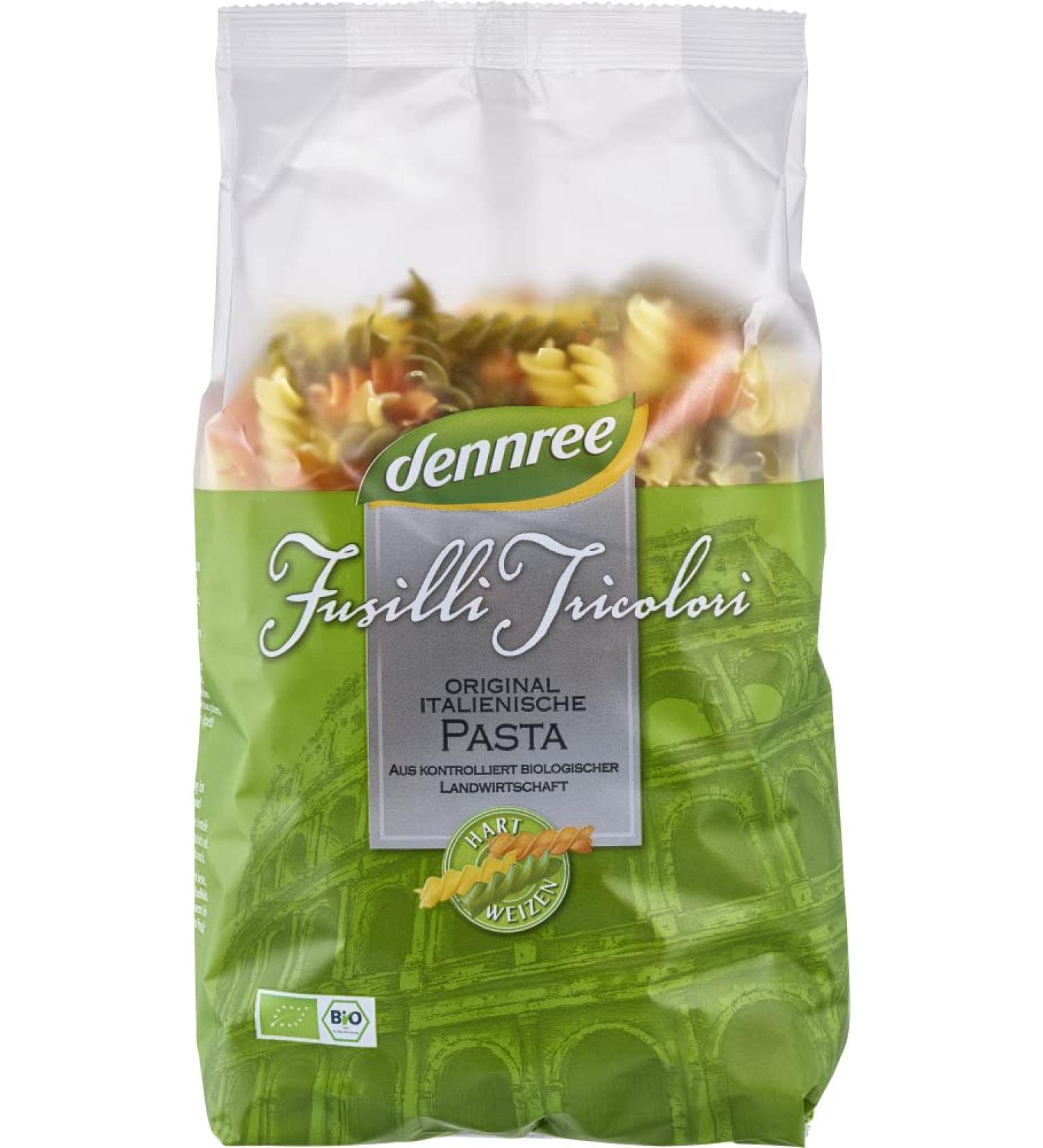 dennree dennree Organic durum wheat fusilli (6 x 500 g)