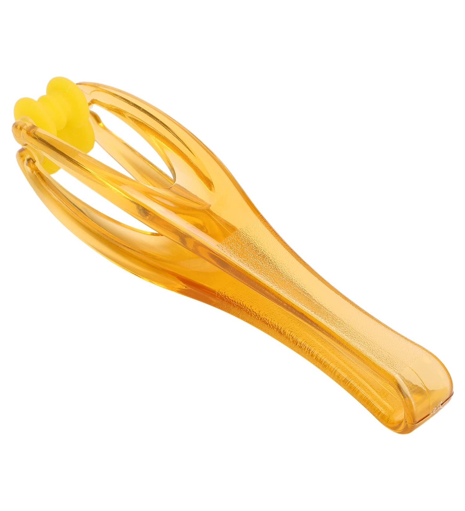 Finger Roller Massager for Stress Relief | Handheld Joint Massage Tool | Blood Circulation Aid (Yellow) - Buy Online on GoSupps.com