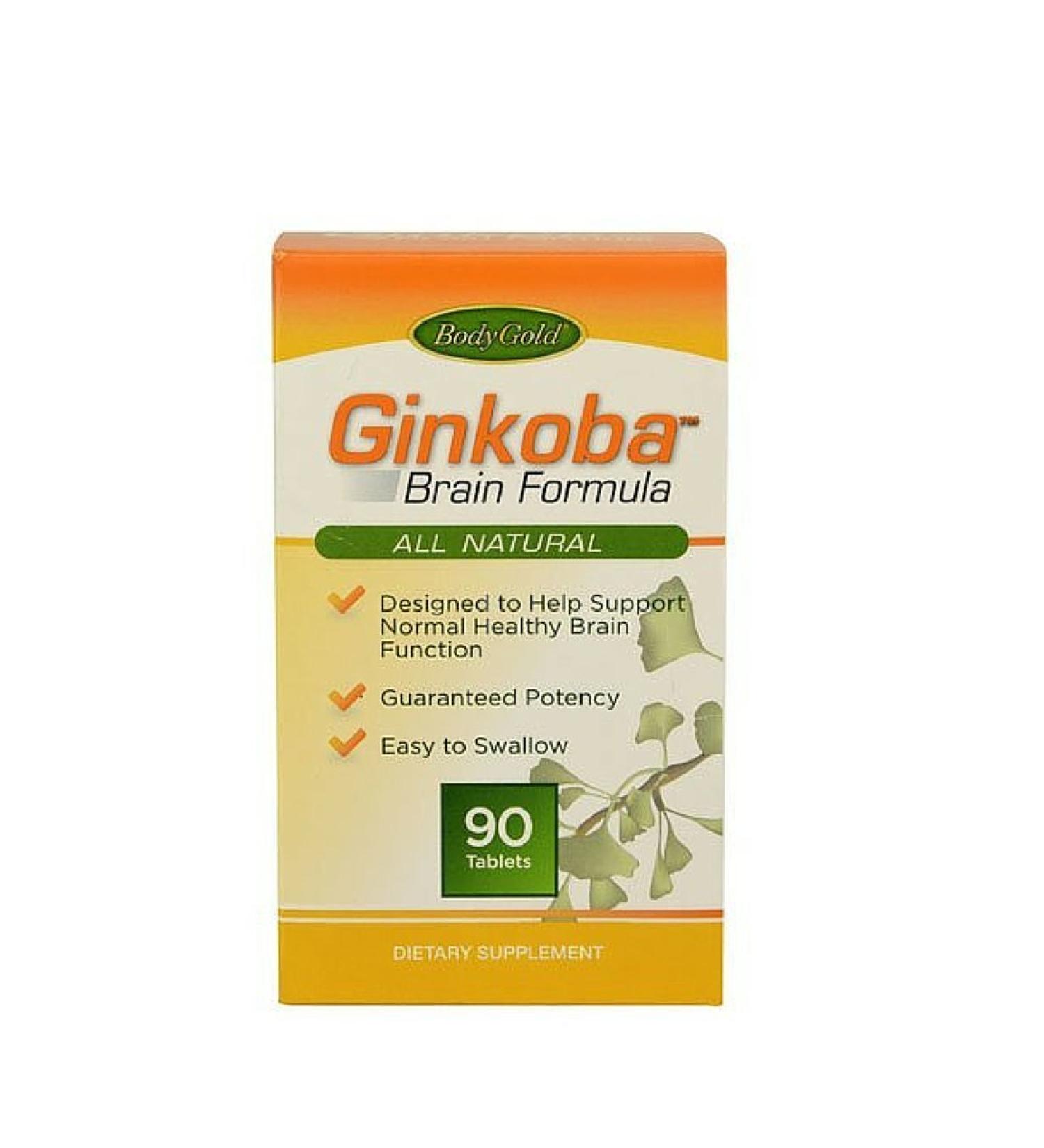 Ginkoba Memory 90 Tablets (Pack of 4)