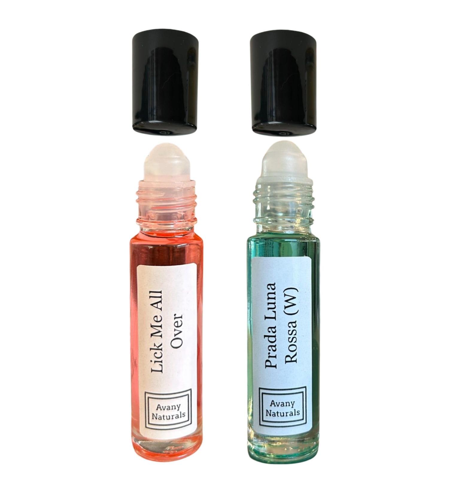 Perfumed Body Oil Samples - Mini Perfumes Women Rollerball Fragrance Oil Small Perfume for Woman Travel Size Cologne 2 pc (Fruity Duo) - Buy Online on GoSupps.com