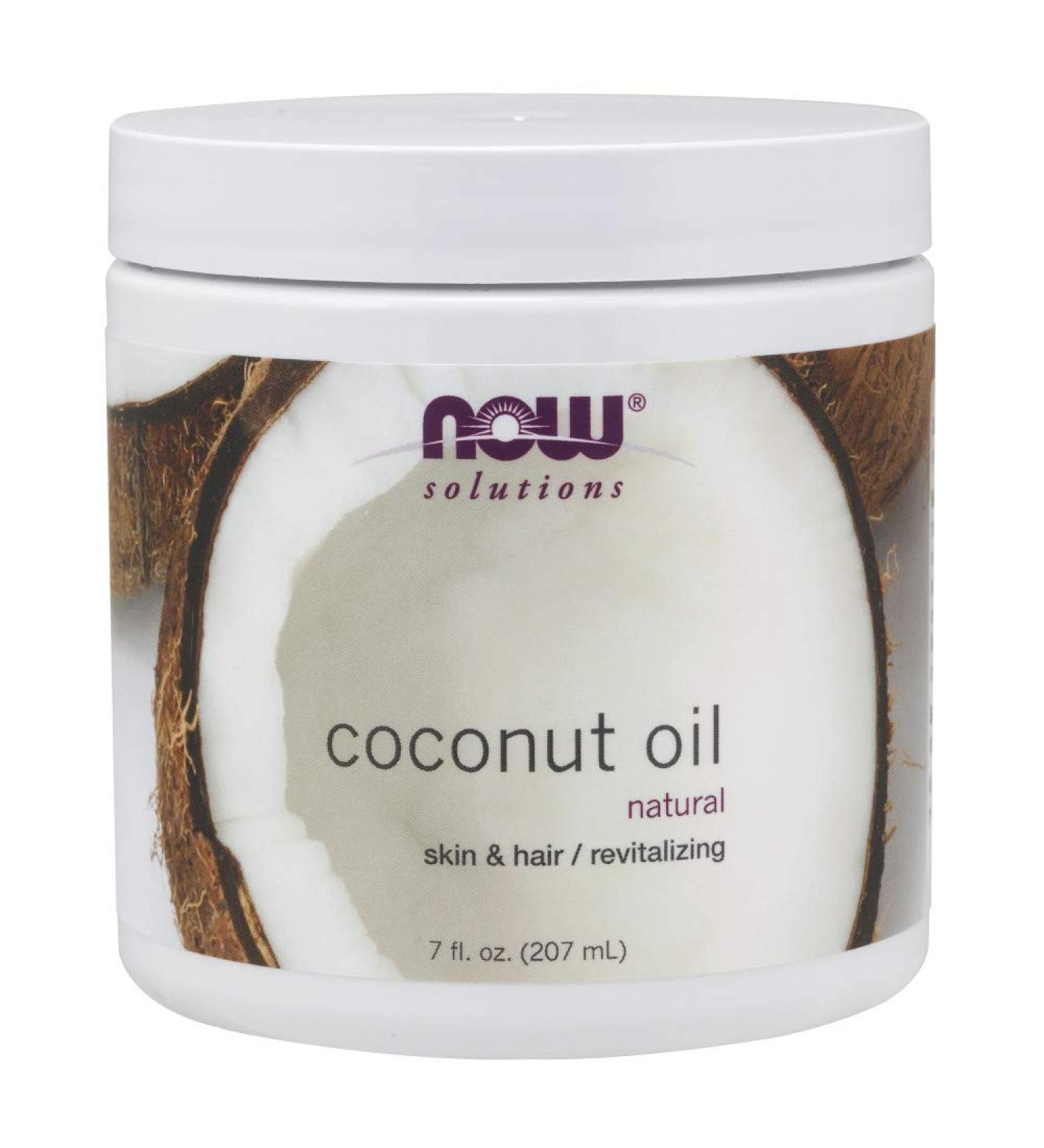 Now Foods Coconut Oil Pure 7 OZ (Multi-Pack)