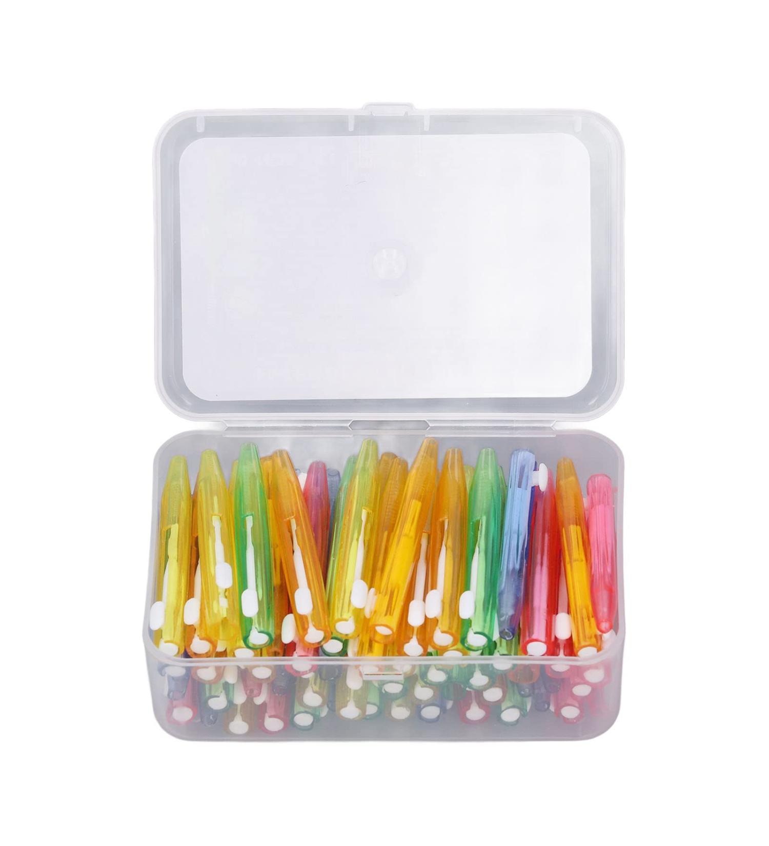 Interdental Brush for Adults & Kids | Orthodontic Tooth Cleaning | Dental Hygiene Flosser Tool - Buy Online on GoSupps.com