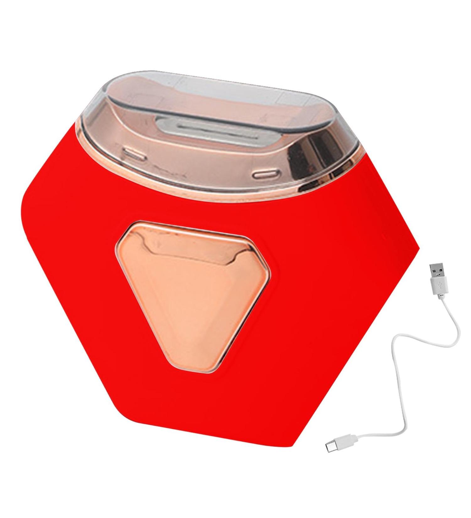 Electric Nail File - Rechargeable Nail Trimmer - 2-in-1 Automatic Fingernail Cutter & Polisher Electric Nail File with Nail Clip Storage for Kids Seniors Red - Buy Online on GoSupps.com