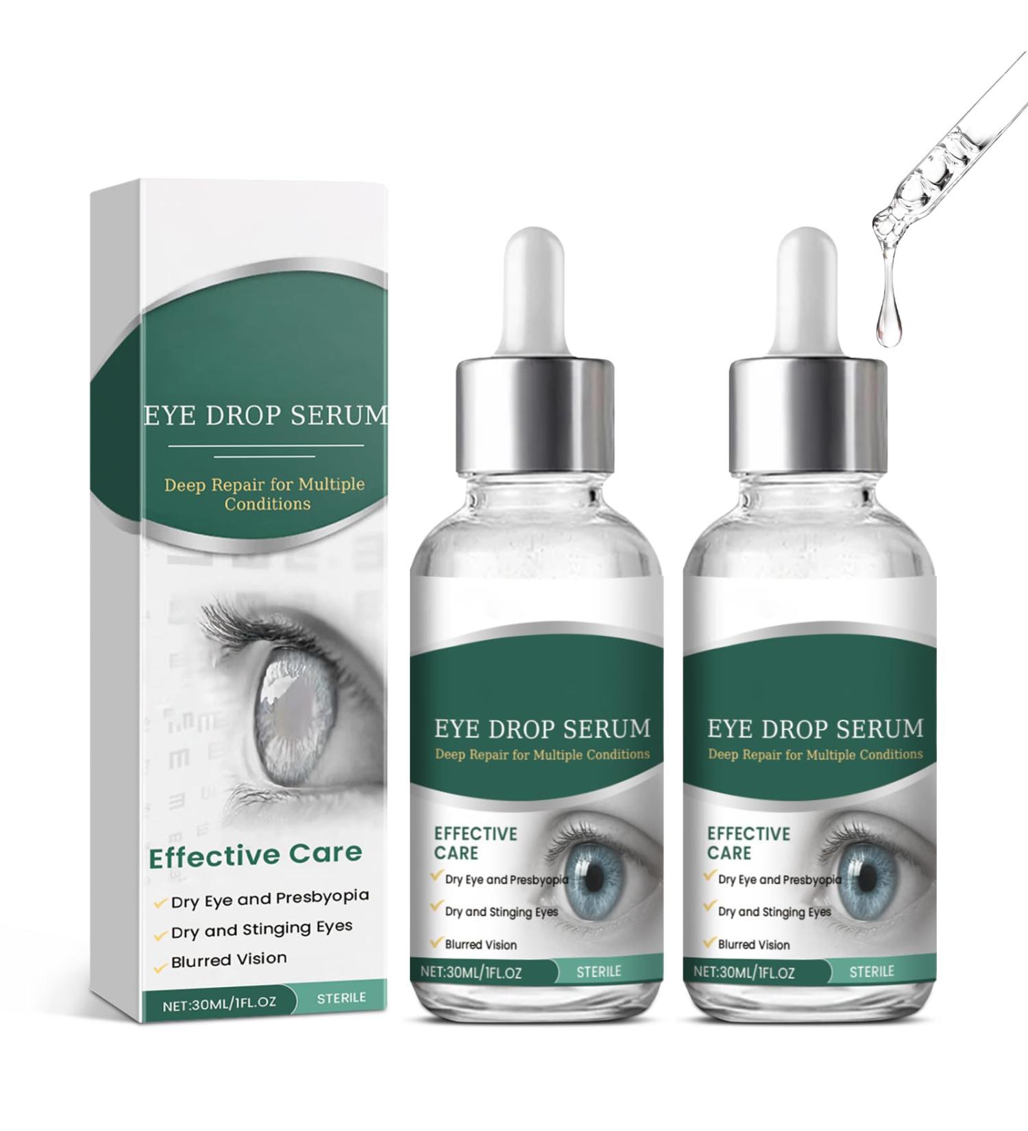 2PC Optifusion Eye Care Herbionyx Nano Eye Serum Gentle Moisturising With Lutein Vitamin C & E 2 Fl Oz (Pack of 1) - Buy Online on GoSupps.com