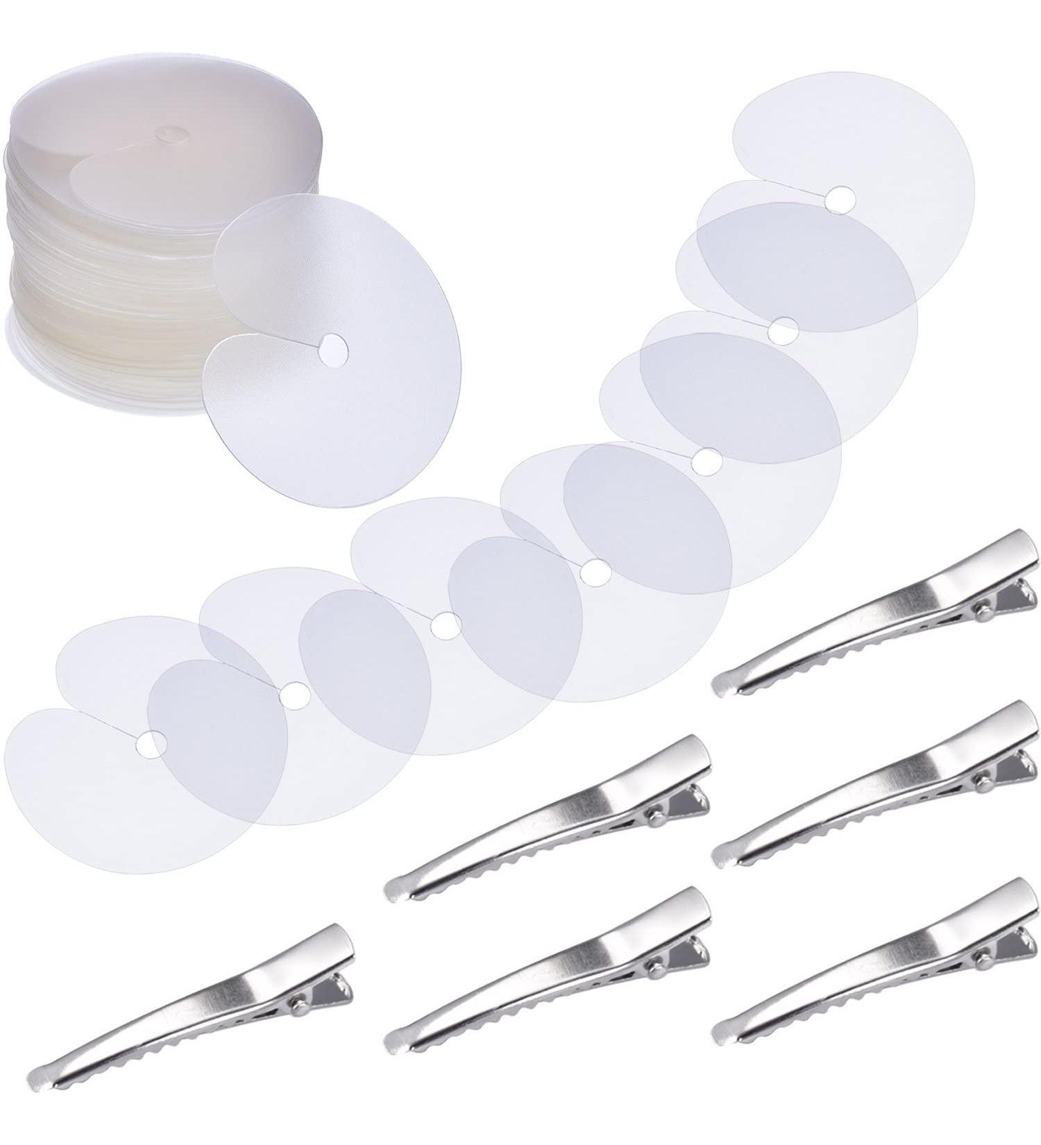 Hicarer 150 Heat Shield Guards + 6 Hair Clips - Fusion Glue Protector for Hair Extensions - Buy Online on GoSupps.com