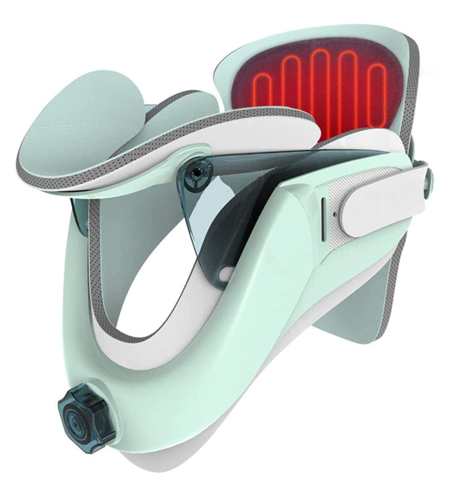 Adjustable Inflatable Neck & Ear Traction Device | Ultimate Neck Pain Relief | Comfortable Support & Decompression - Buy Online on GoSupps.com