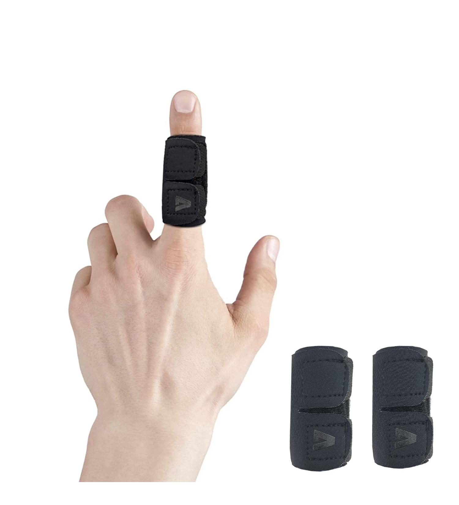 Vertelife Neoprene Finger Sleeves (2-Pack) for Arthritis Pain Relief & Joint Support - Soft Comfortable Protection for Sports Injuries - Buy Online on GoSupps.com