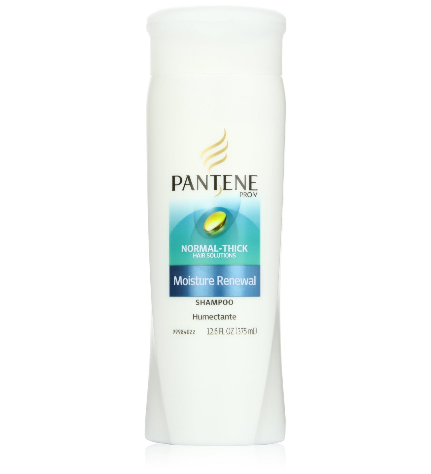Pantene Pro-V Normal-Thick Hair Solutions Moisture Renewal Shampoo 12.6 Ounces U-HC-6335