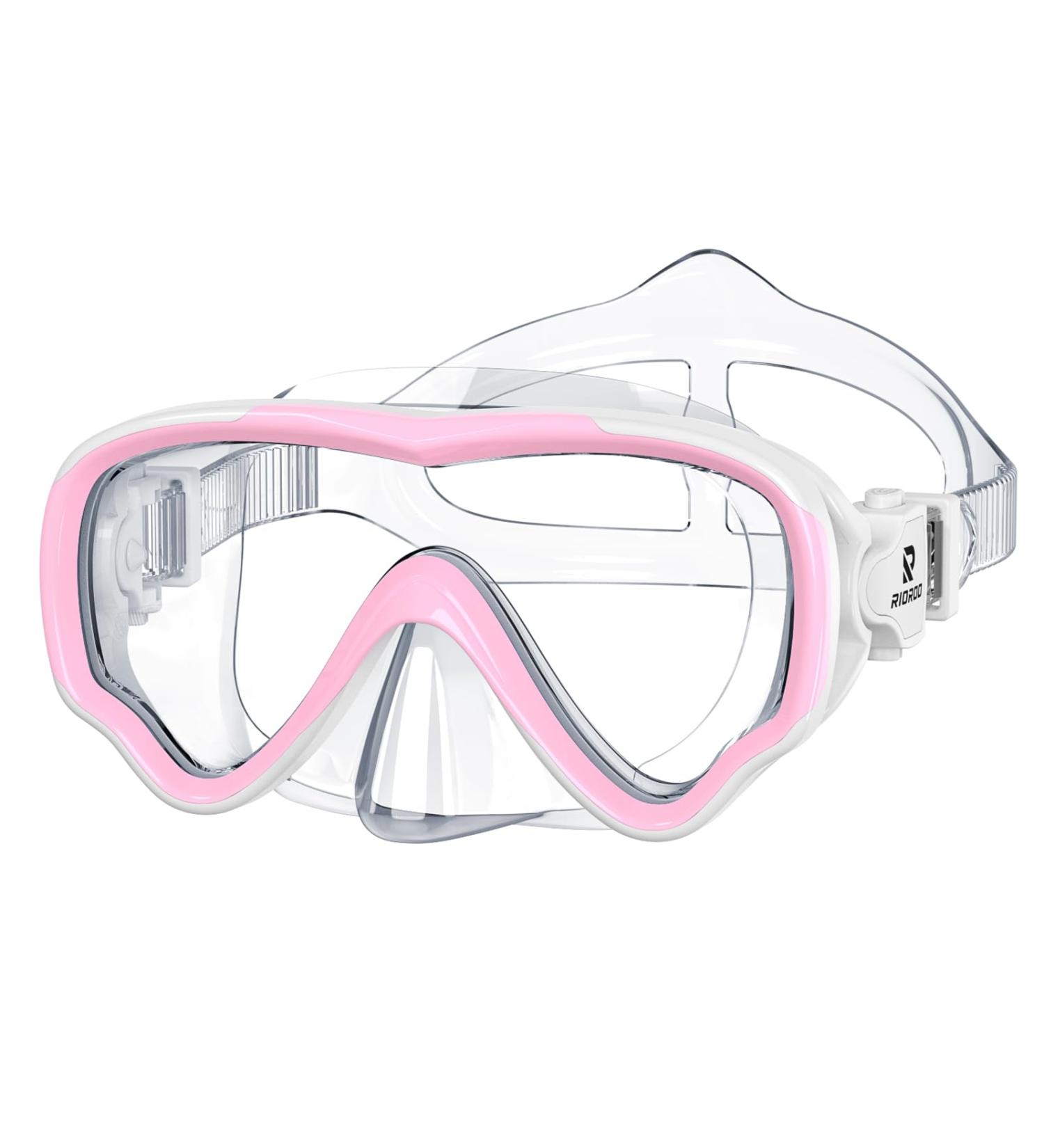 Rioroo Kids Diving Goggles & Snorkel Mask - 180 HD Panoramic View for Ages 4-14 - Buy Online on GoSupps.com