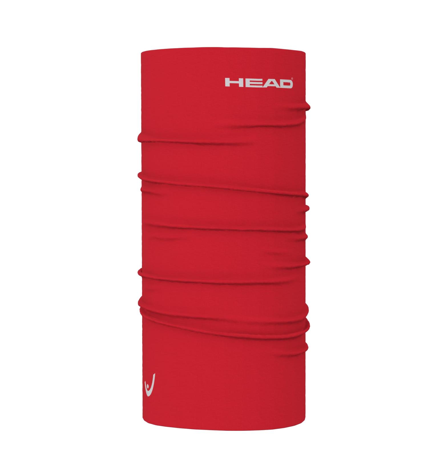 Head Original Tube Plain Kids - Unisex Multifunctional Scarf for Boys & Girls | Windproof & Versatile Winter Bandana in Red - Buy Online on GoSupps.com