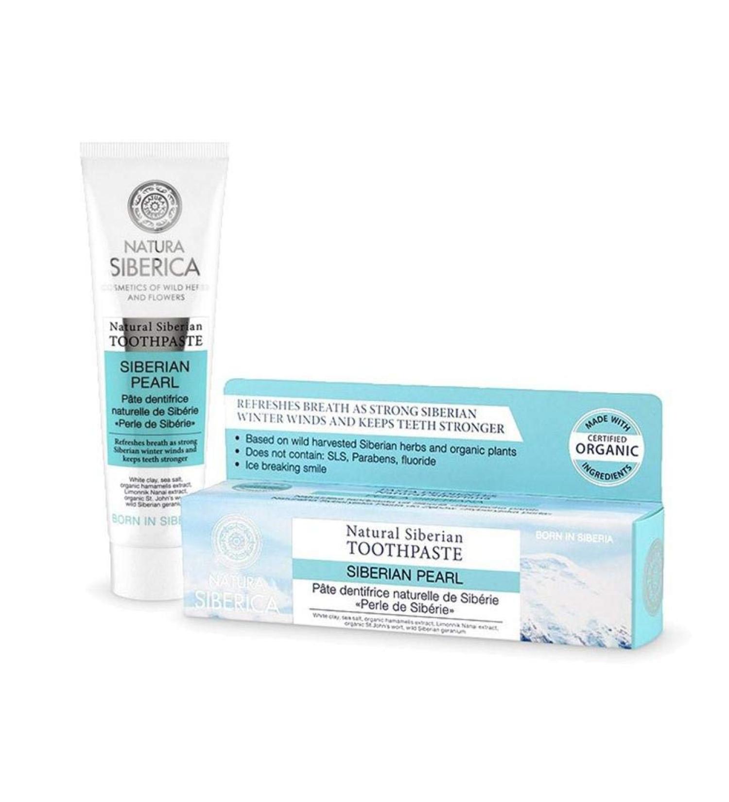 Natura Siberica Natural Siberian toothpaste "Siberian Pearl" 100 g
