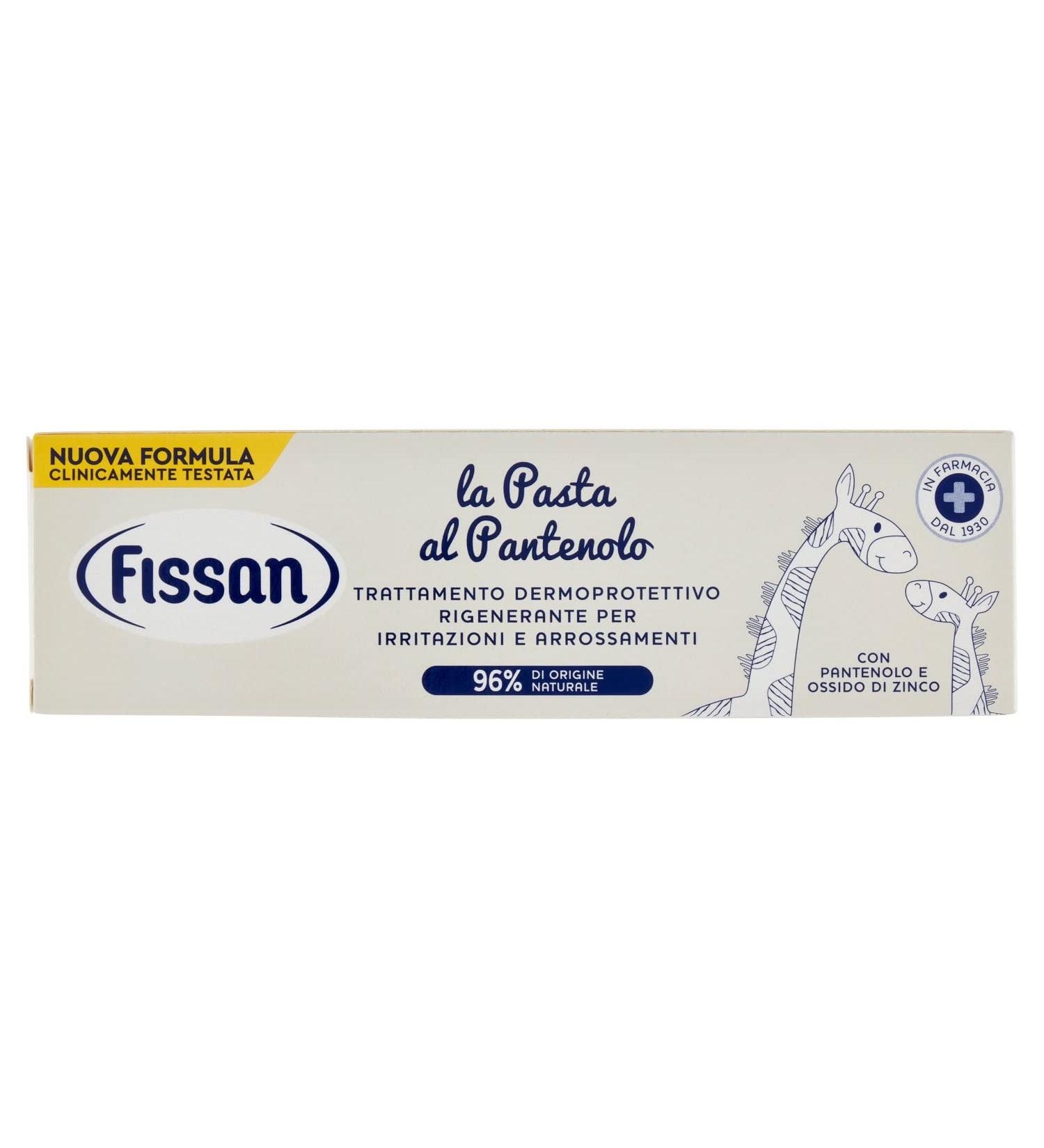 Fissan Panthenol Paste 100g - Soothing Zinc Oxide Protection for Sensitive Skin | International Shipping Available - Buy Online on GoSupps.com