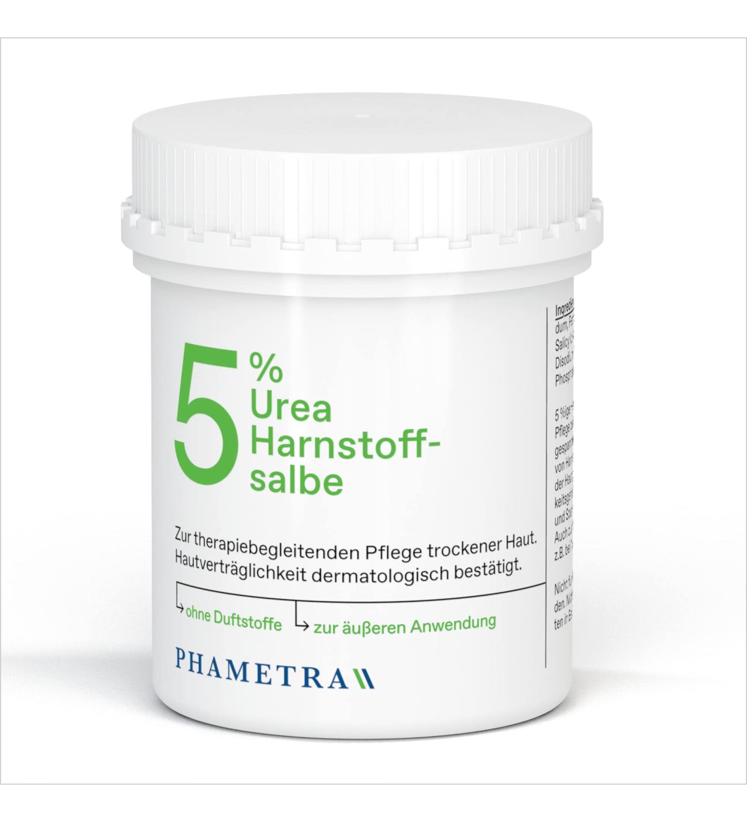 Phametra Urea Uric Ointment 5% - Medical Skin Care for Dry Sensitive Skin | Fragrance-Free Moisture Care | 250g - International Shipping Available - Buy Online on GoSupps.com
