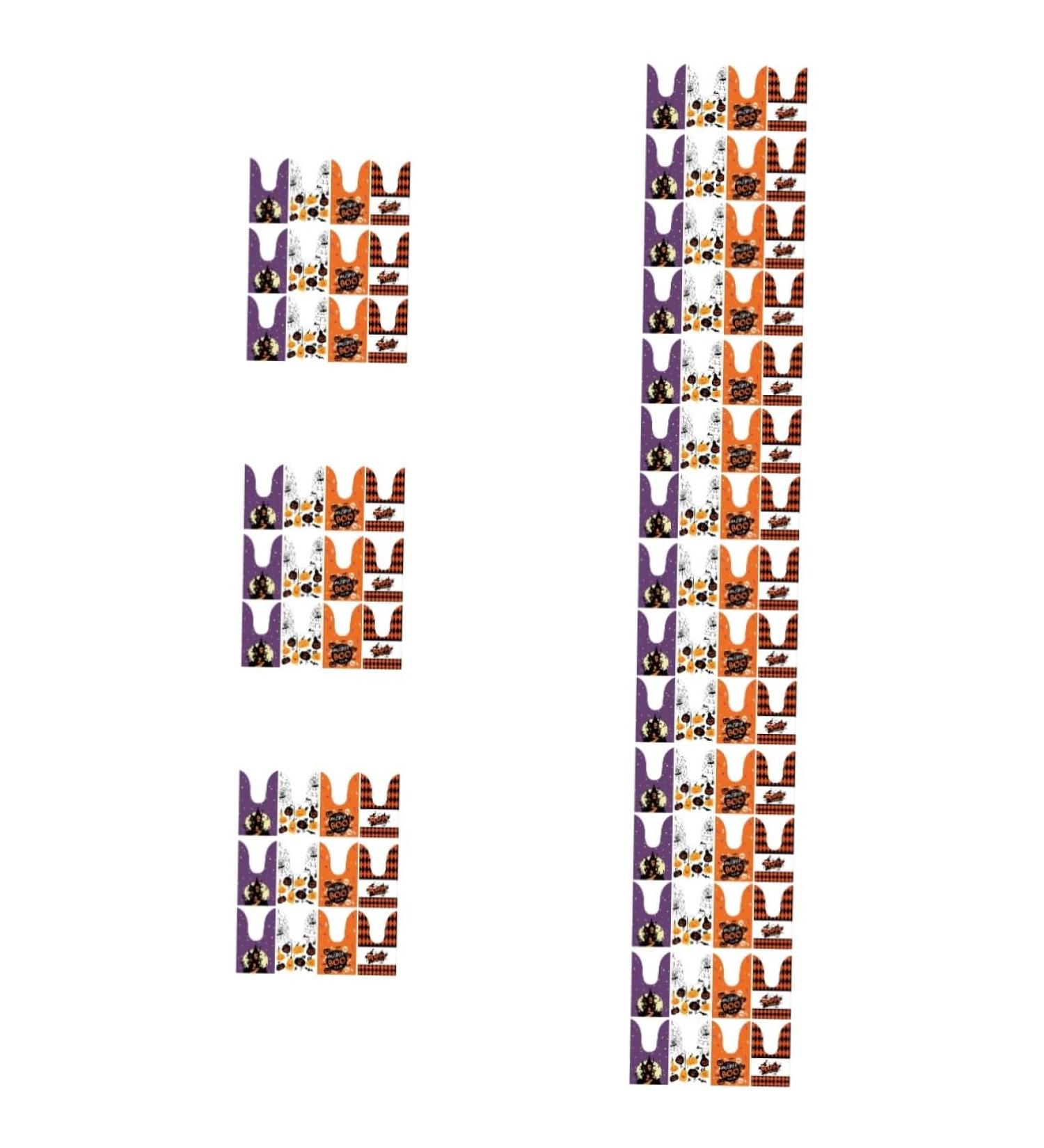 Alipis 320 Pcs Bunny Ears Candy Bag Pumpkin Treat Bags Halloween Candy Bags Sugar Bag Checkered Eva - Buy Online on GoSupps.com