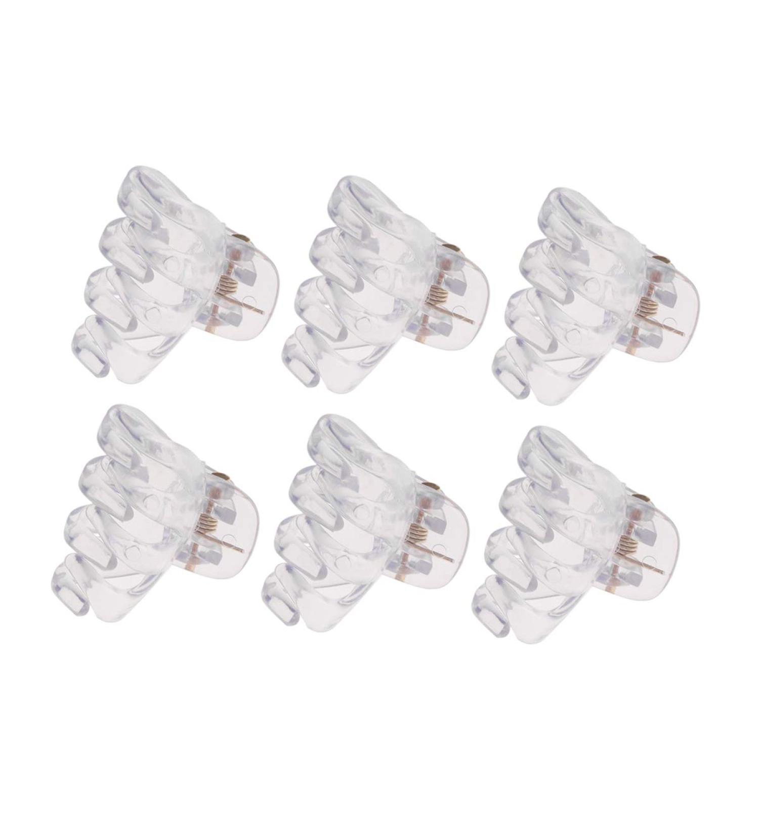 Beaupretty Mini Grip Octopus Clips - 24 Slipproof Spider Hair Clips for Thin Hair - 3 cm Plastic Hair Accessories - Buy Online on GoSupps.com
