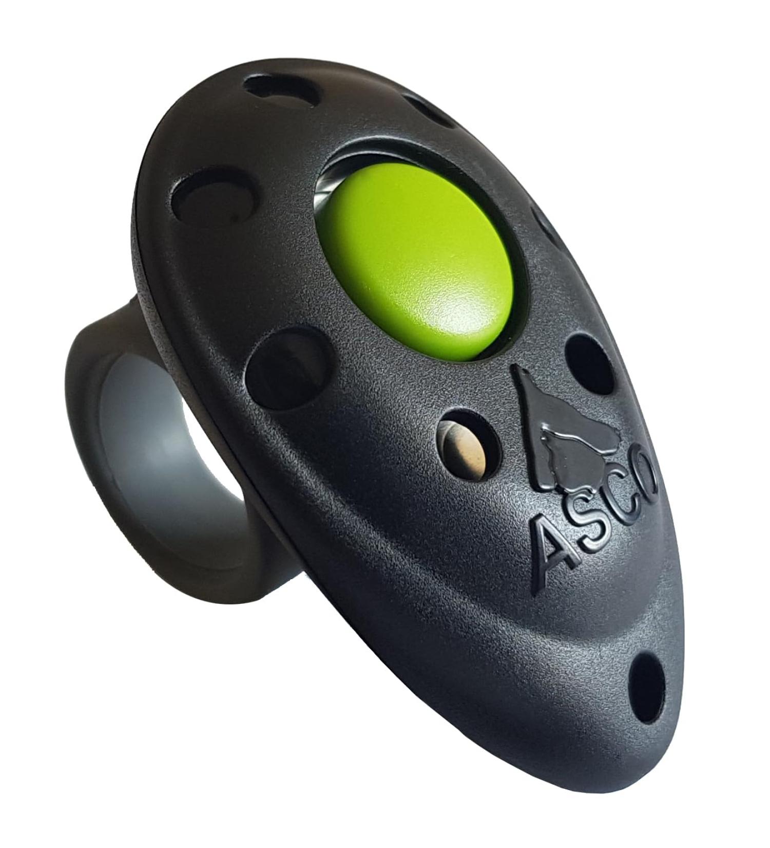 Asco Finger Clicker - Premium Clicker for Dog Cat & Horse Training | ASCO-01F - International Shipping Available - Buy Online on GoSupps.com