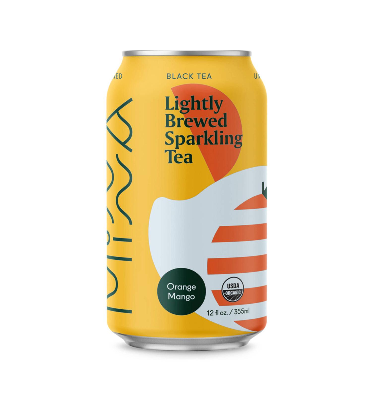 Minna Sparkling Citrus Black Tea - Organic, 12 Fl Oz Can - Buy Online on GoSupps.com