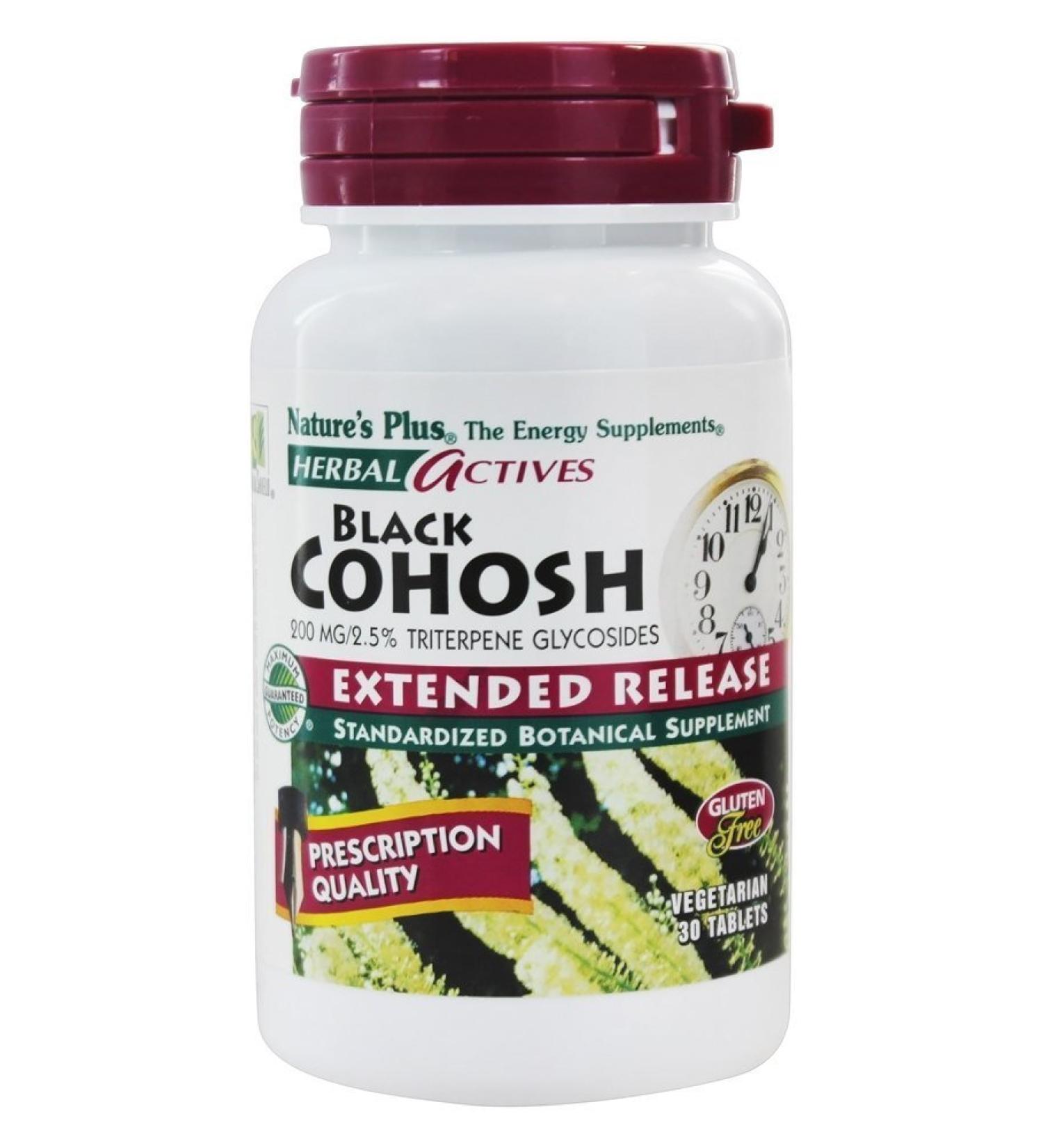 Nature's Plus Black Cohosh E/R 200 mg Tablets 30 Count - Buy Online on GoSupps.com