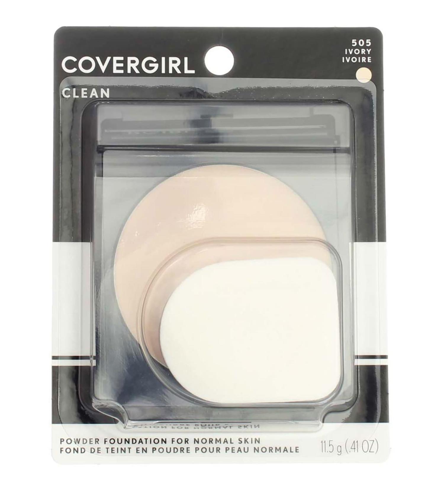 CoverGirl Simply Powder Foundation Ivory (505) 0.41 oz - Smooth & Flawless Finish - Buy Online on GoSupps.com