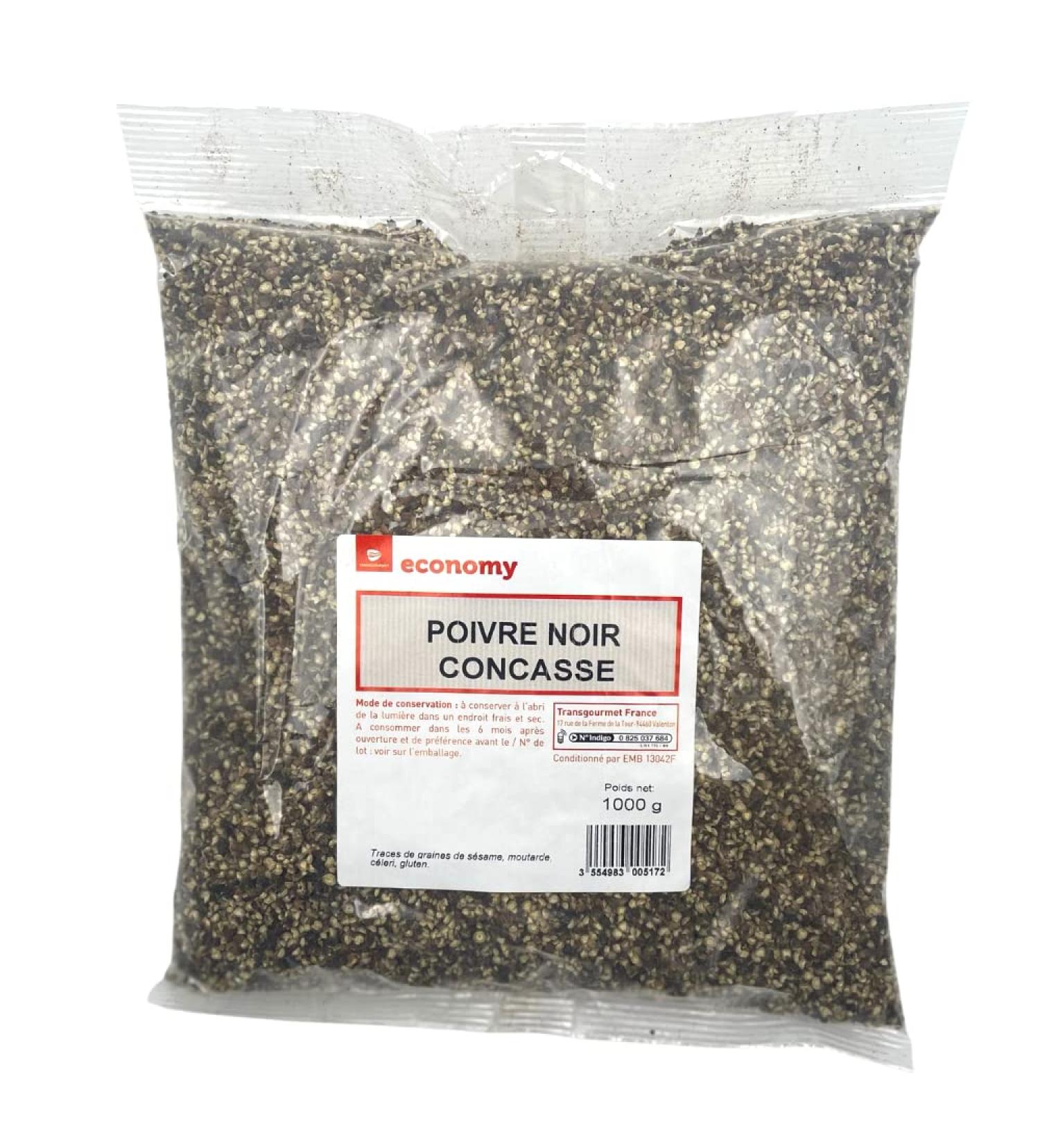 Cracked Black Pepper 1kg - Buy Online on GoSupps.com