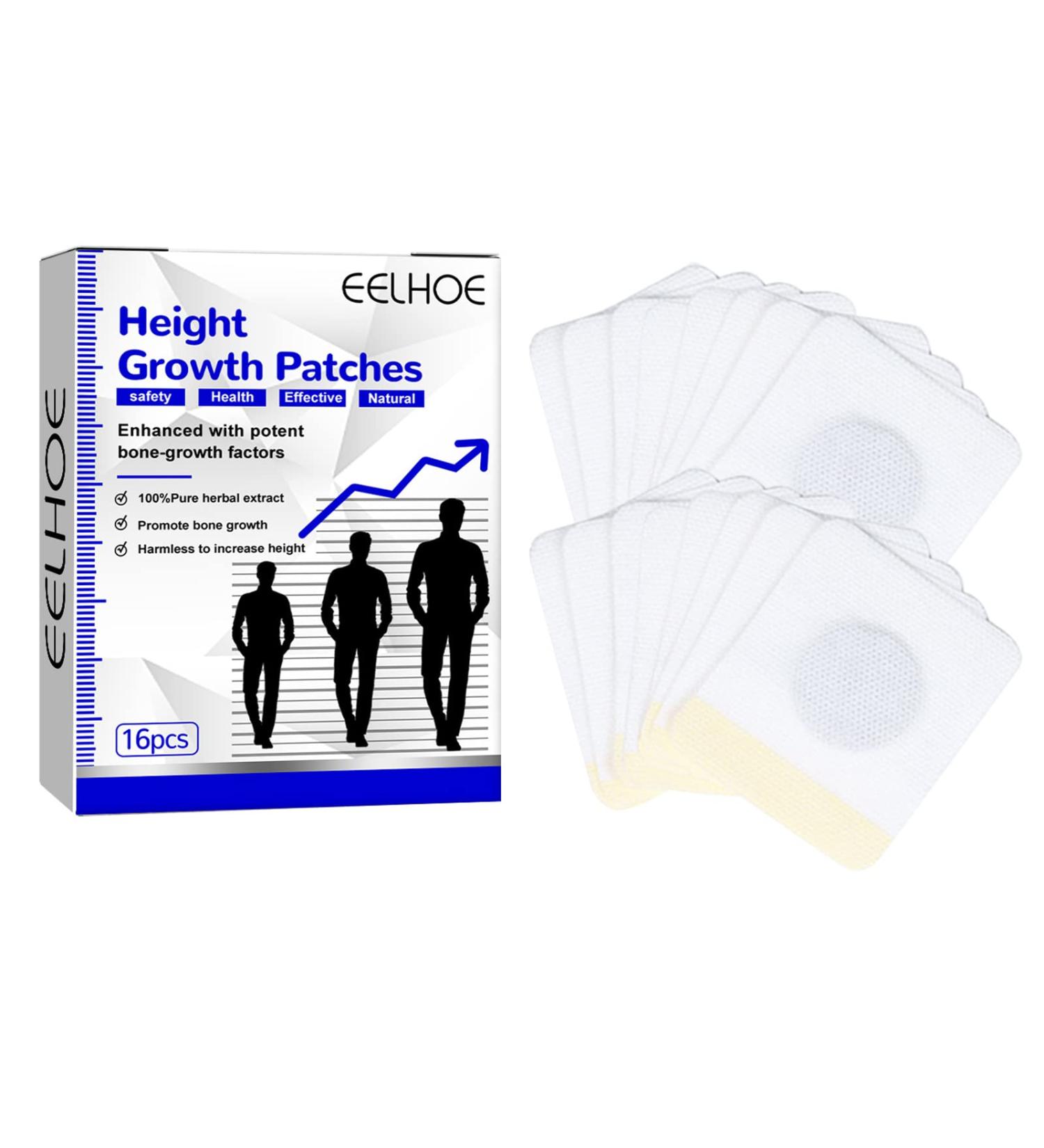 Utapossin Magnetic Foot Patches - 16-Piece Height Growth Solution for Adults & Children | Boost Altitude & Improve Height - Buy Online on GoSupps.com