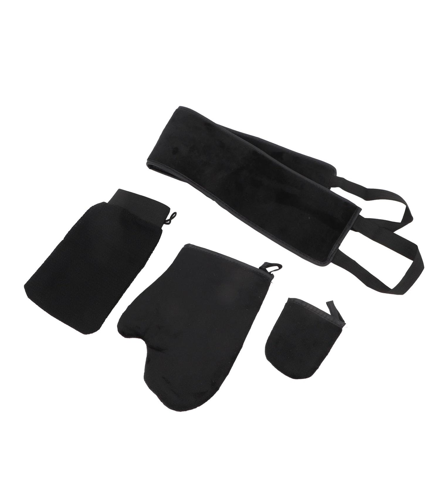 Self Tanner Mitt Applicator - Exfoliating Tanning Glove for Even Application | Soft & Reusable | Ideal for Whole Body Tanning - Buy Online on GoSupps.com