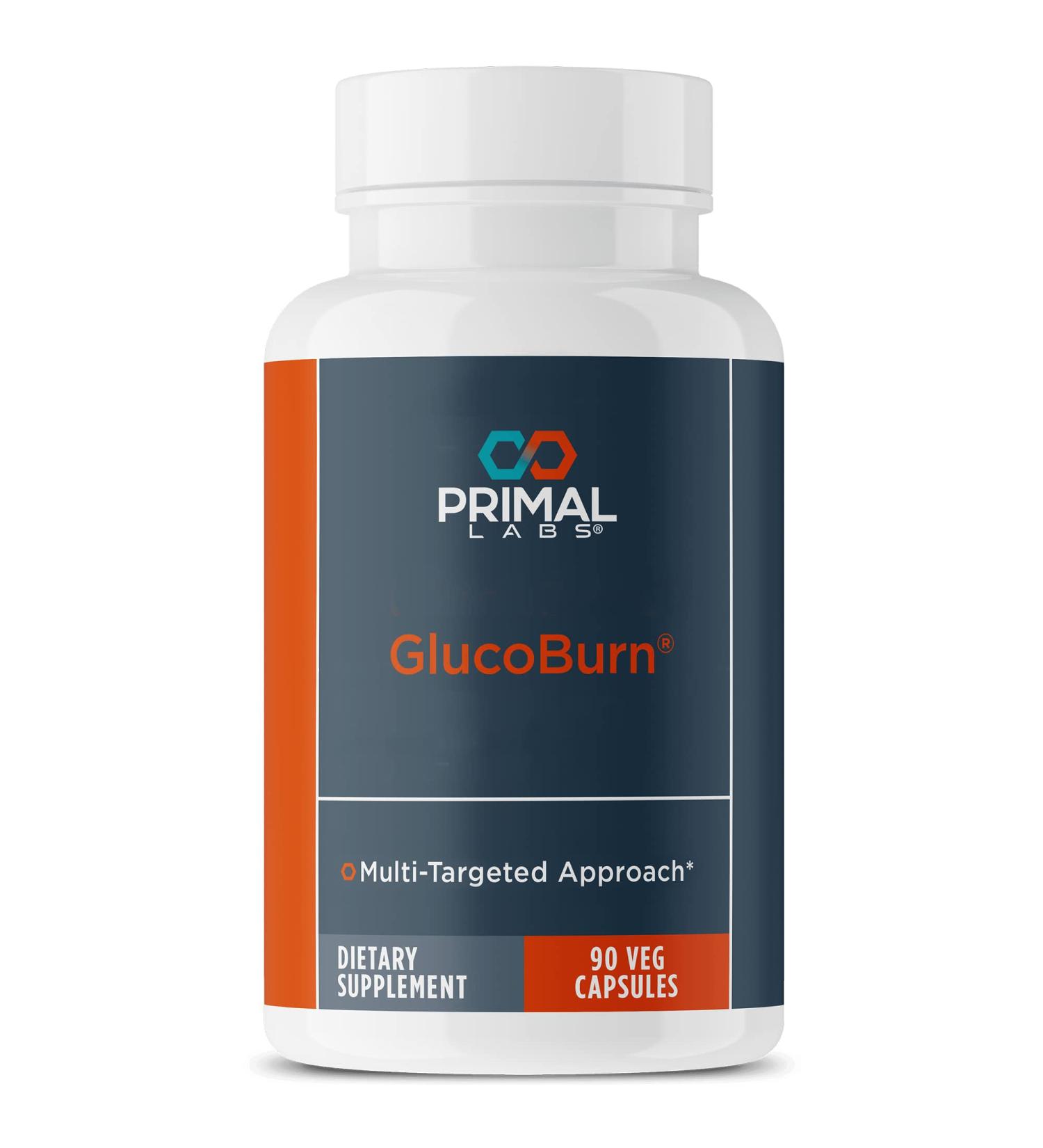 Buy Primal Labs GlucoBurn Supplement - White Mulberry & Alpha Lipoic Acid | 90 Veg Capsules for Blood Sugar Support - International Shipping Available - Buy Online on GoSupps.com