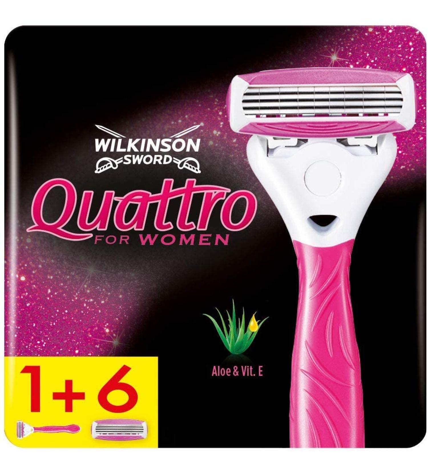 Wilkinson Sword Quattro For Women Sensitive