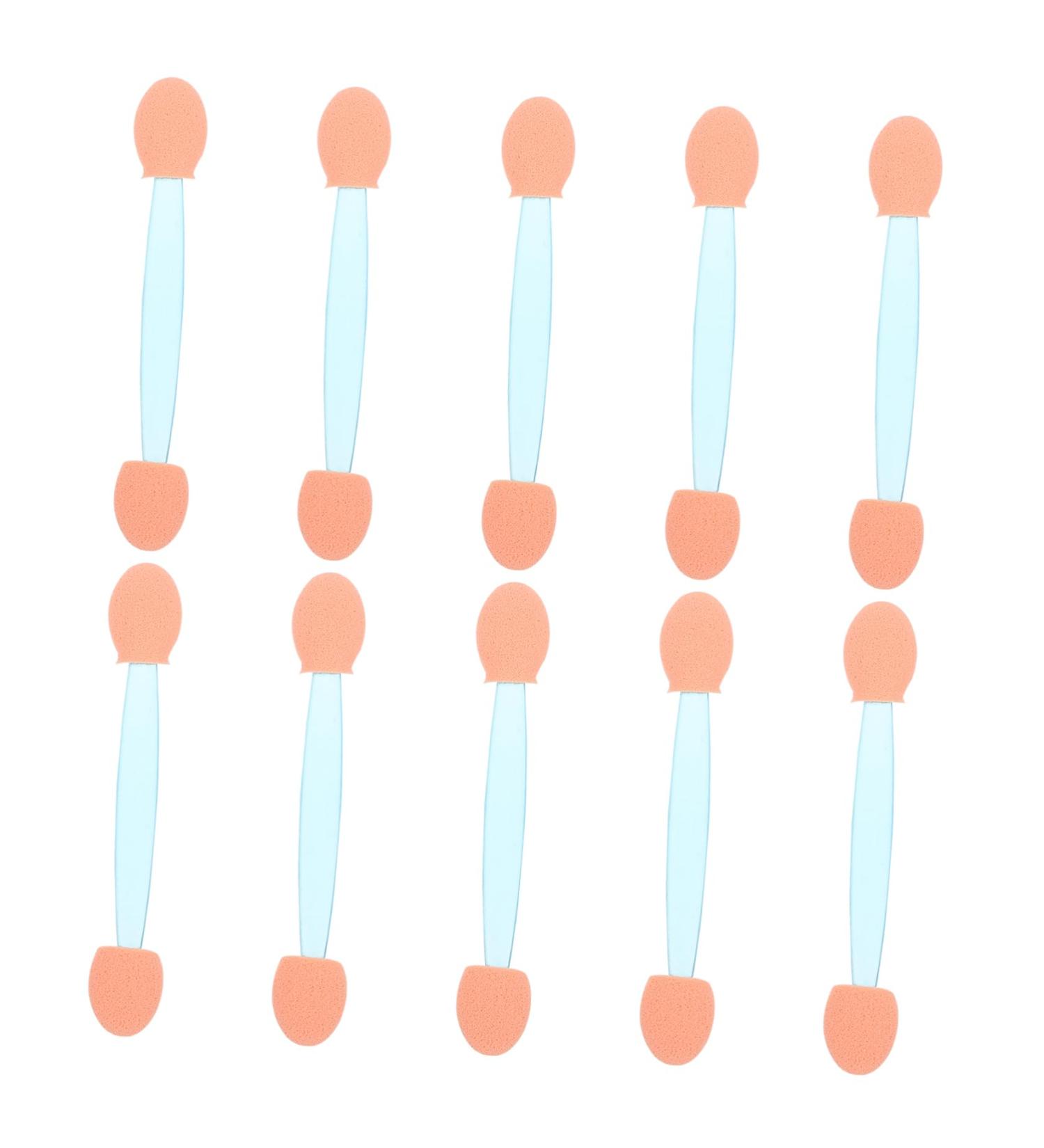 Ipetboom 300 pcs Cosmetic Makeup Sponge Eyeshadow Double-headed Tool Applicator Dual-sides 6.5x1.3cmx3pcs Bluex3pcs - Buy Online on GoSupps.com