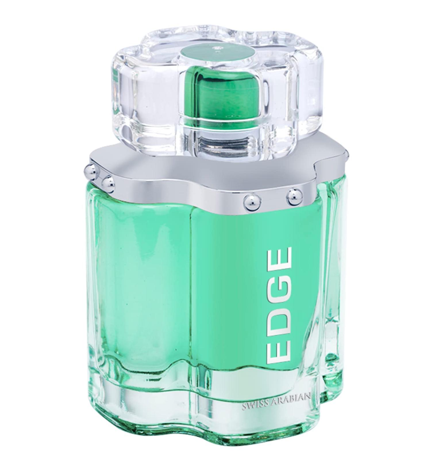 Swiss Arabian EDGE - Luxury Products From Dubai - Long Lasting Addictive Personal EDP Spray Fragrance - Seductive Signature Aroma - 3.4 oz Cedar 3.4 Fl Oz (Pack of 1) - Buy Online on GoSupps.com
