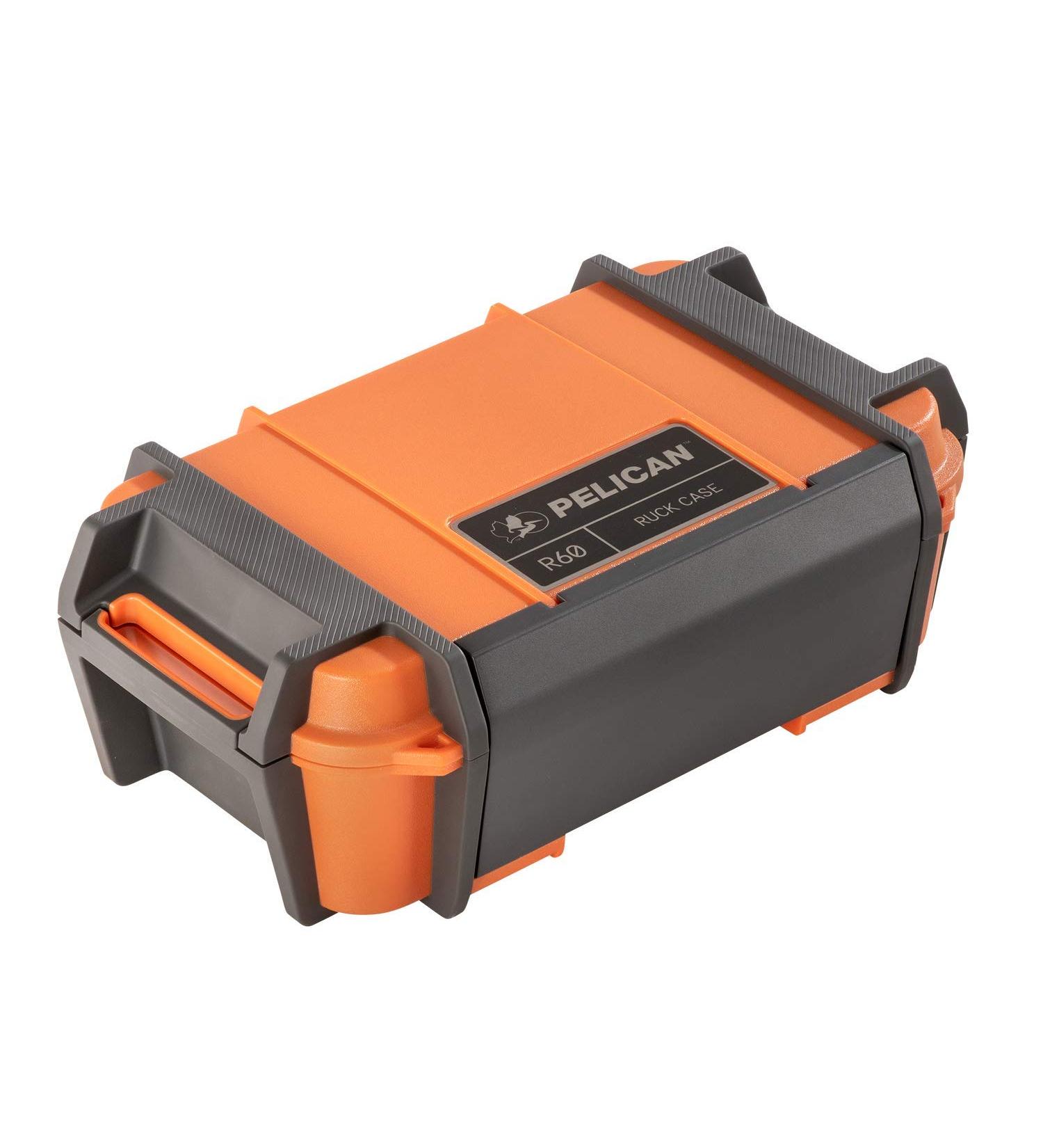 Pelican Ruck R60 Case - Orange | Rugged and Waterproof Protection - Buy Online on GoSupps.com