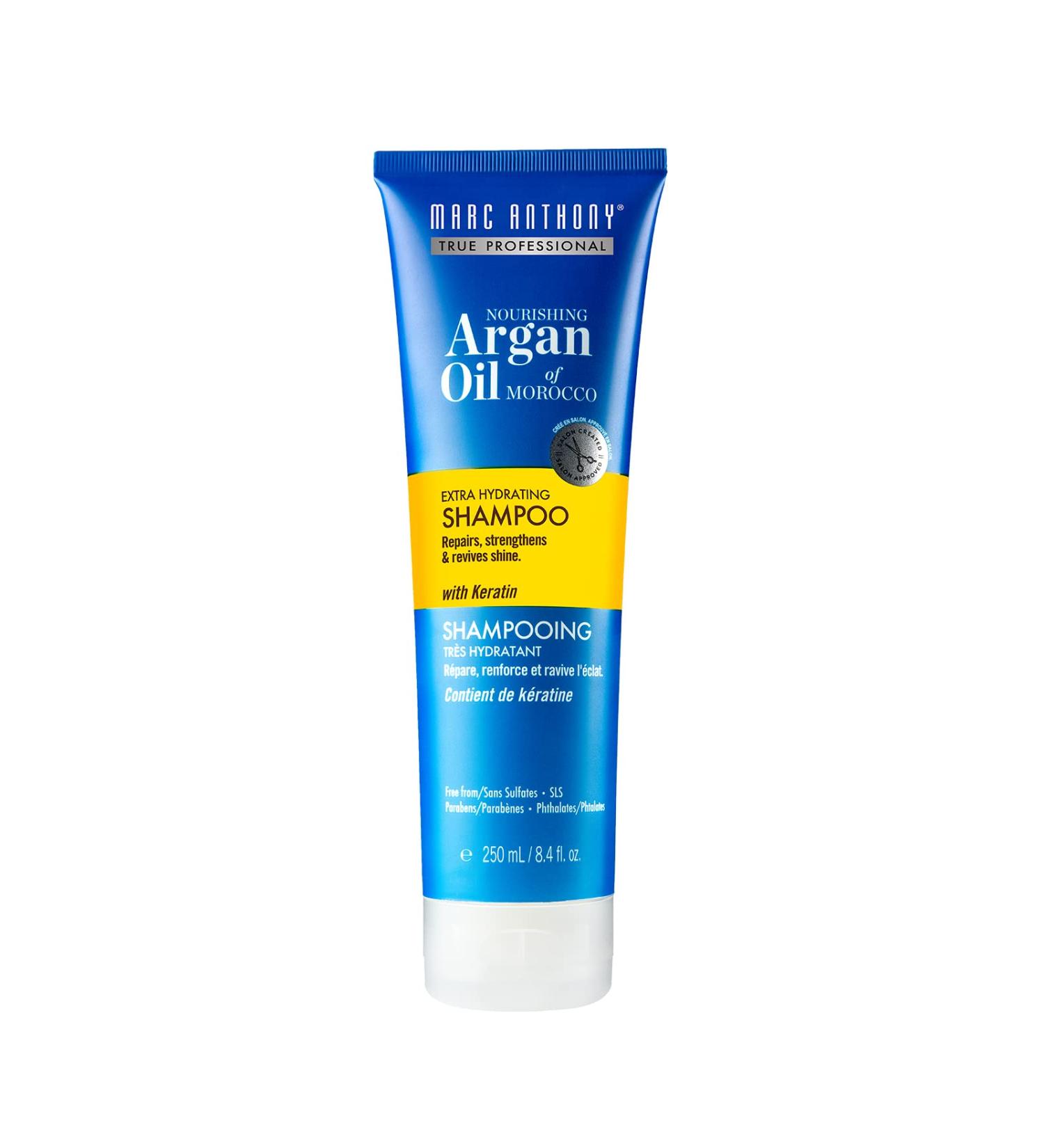 Marc Anthony Argan Oil Shampoo 8.4 oz - Nourishing Moroccan Hair Care - Buy Online on GoSupps.com