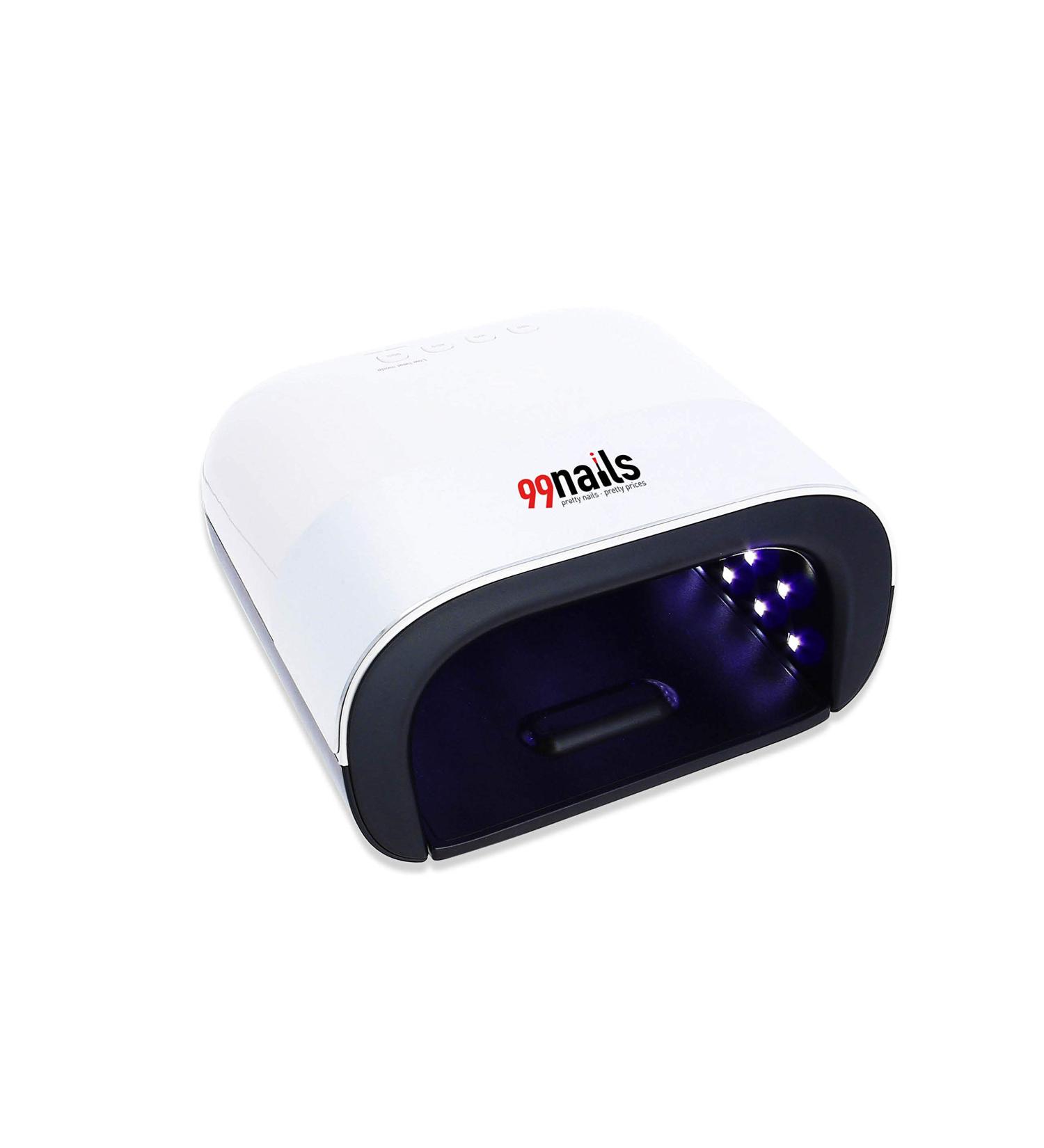 Buy UV LED Combo Nail Lamp - Silver | Fast Shipping Worldwide | Professional Nail Curing Device - Buy Online on GoSupps.com