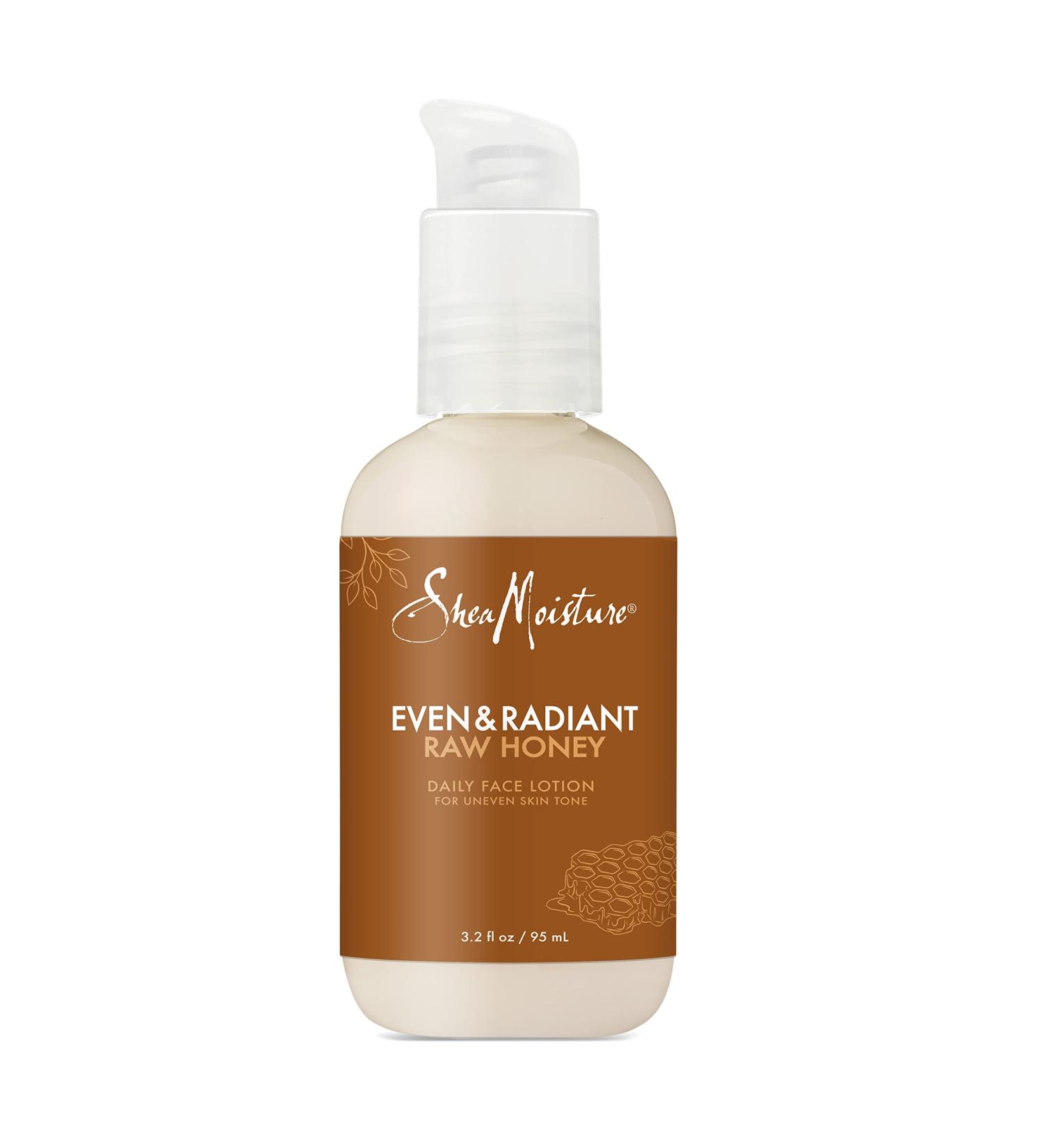 SheaMoisture Even and Radiant Lotion - Daily Face Lotion with Raw Honey for Uneven Skin Tone and Dark Spots - 3.2 oz (Pack of 1) - Buy Online on GoSupps.com