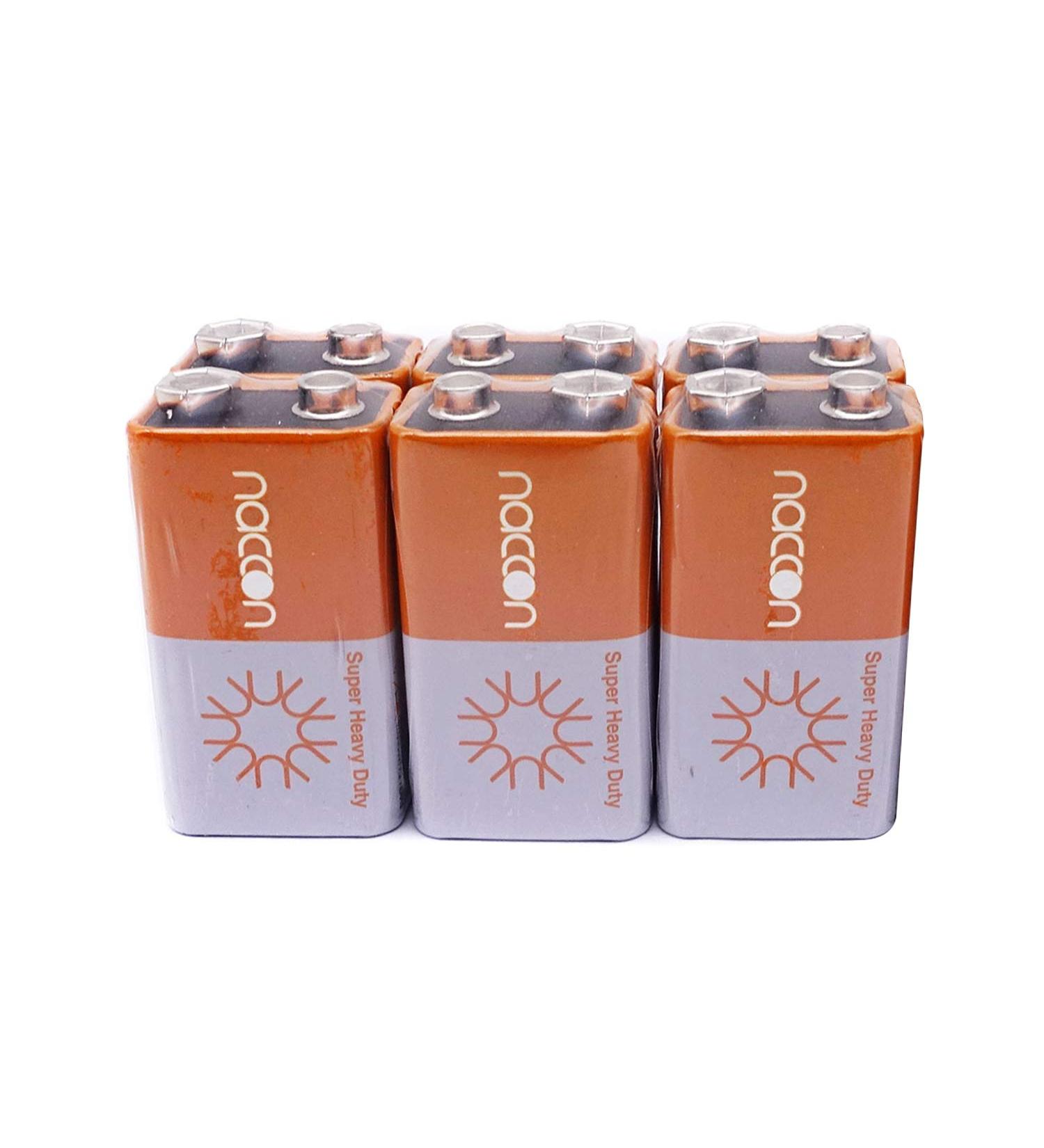 Buy 9V Carbon-Zinc Super Heavy-Duty Batteries (6F22 Block) - Single Use Best Price & Fast International Shipping - Buy Online on GoSupps.com
