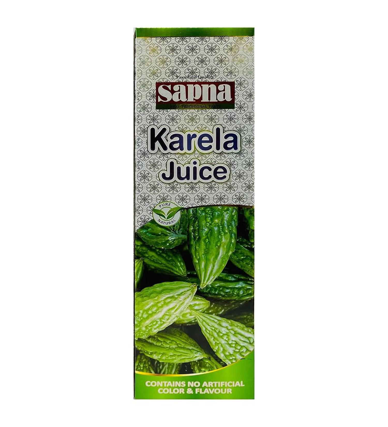 Karela Juice - Bitter Gourd Juice 750ml: Natural Aid for Sugar Control Immunity Boost and Digestive Wellness No Sugar or Artificial Colors Herbal Formula for Diabetes Care Karela (Bitter Gourd ) Juice - Buy Online on GoSupps.com