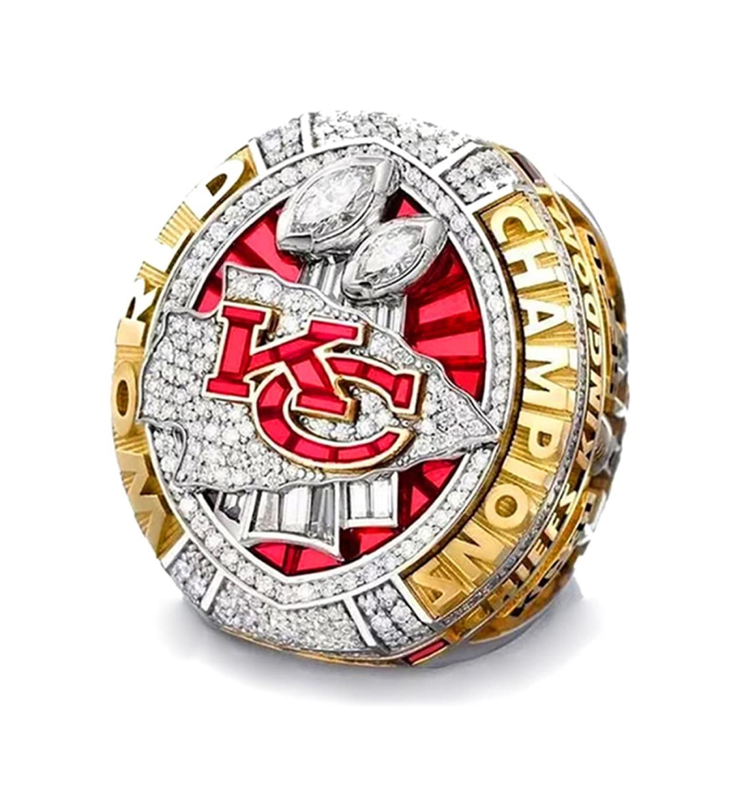 2019 Super Bowl Kansas City Championship Ring - Mahomes Fans Souvenir - Buy Online on GoSupps.com