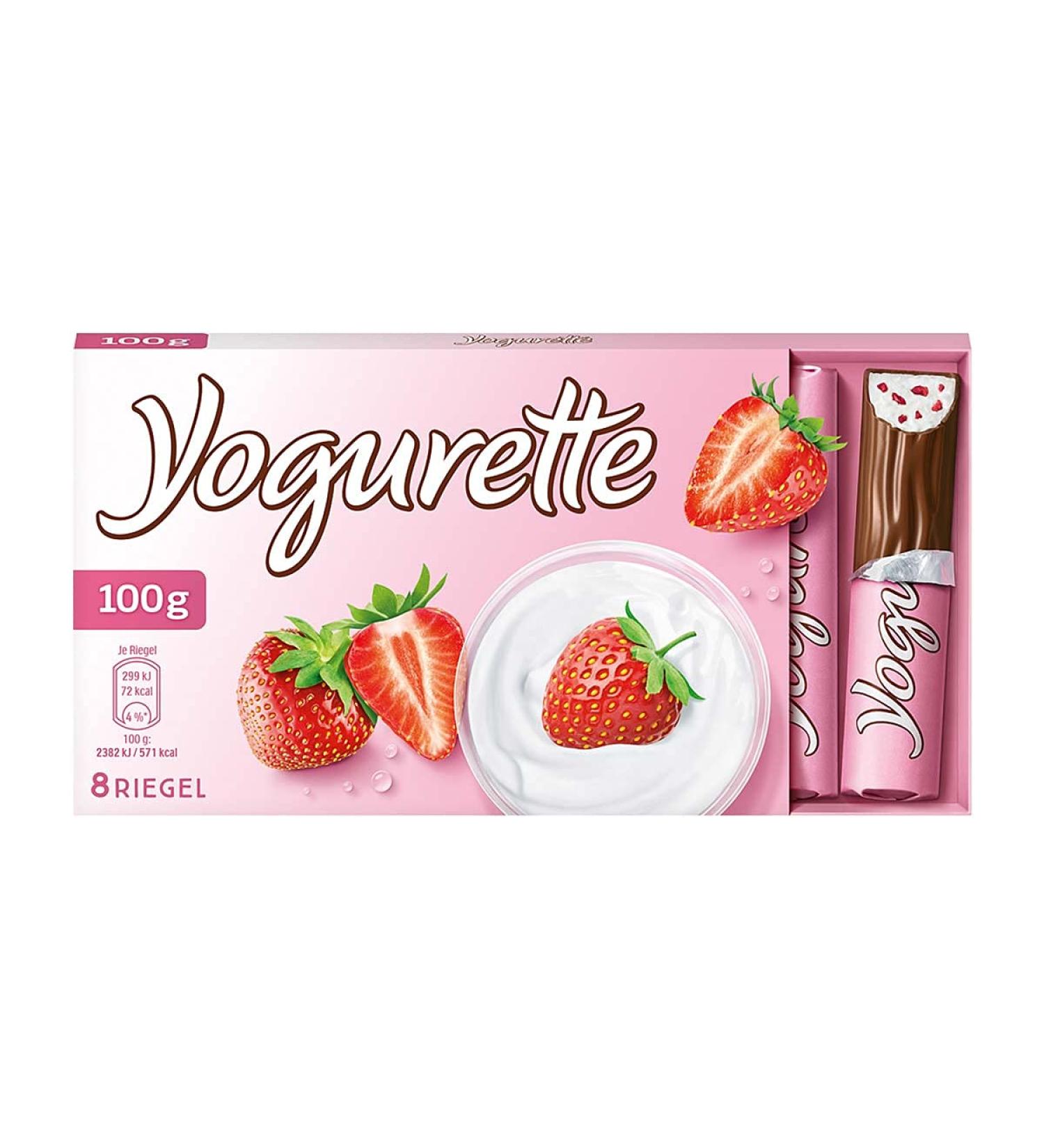 Yogurette Strawberry (8 x 1) 8 pieces (1 pack)