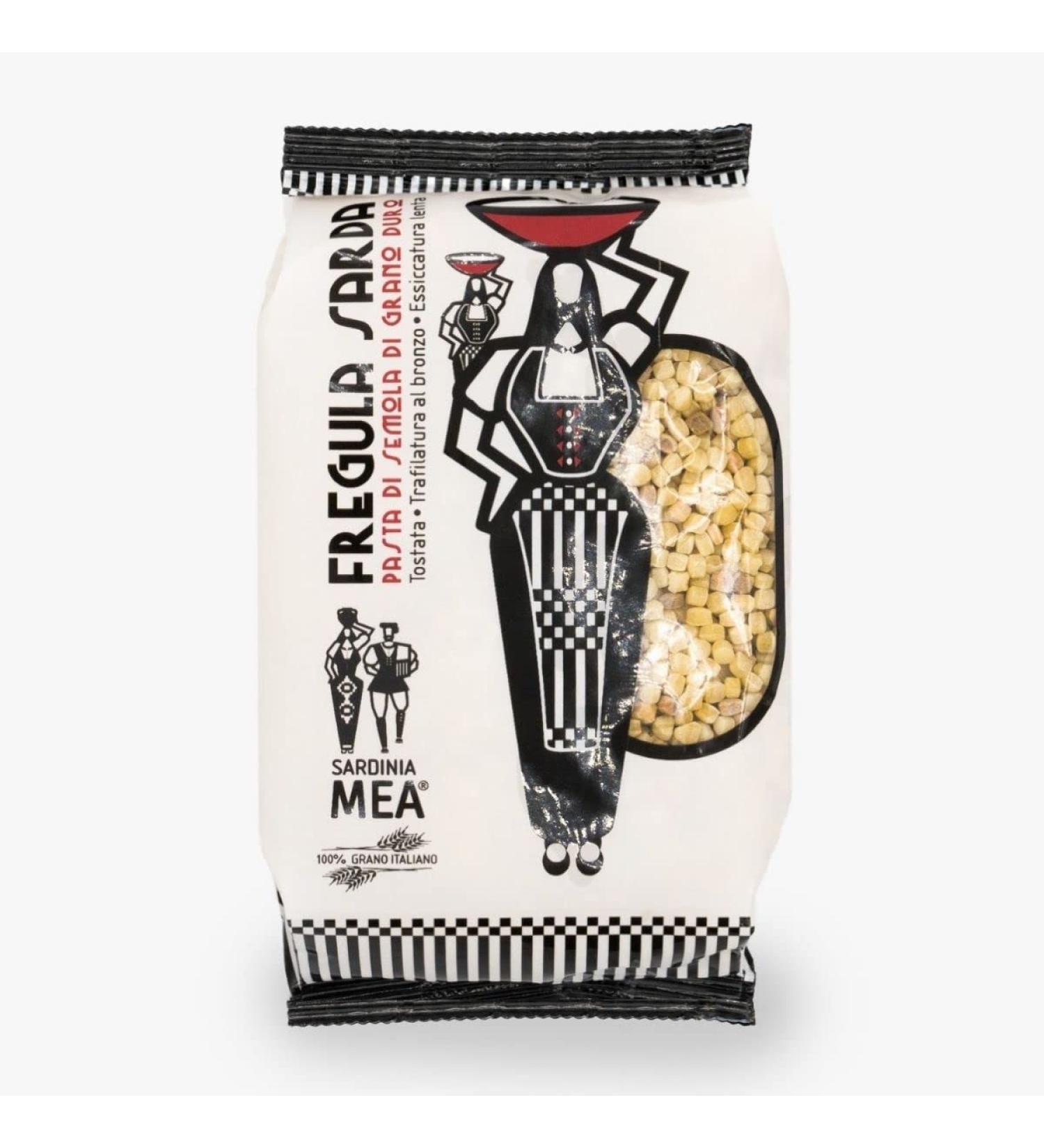 Fregola Tostada Trafilata al Bronzo 500g Sardinian Pasta Fregula Pasta Sardinia Mea